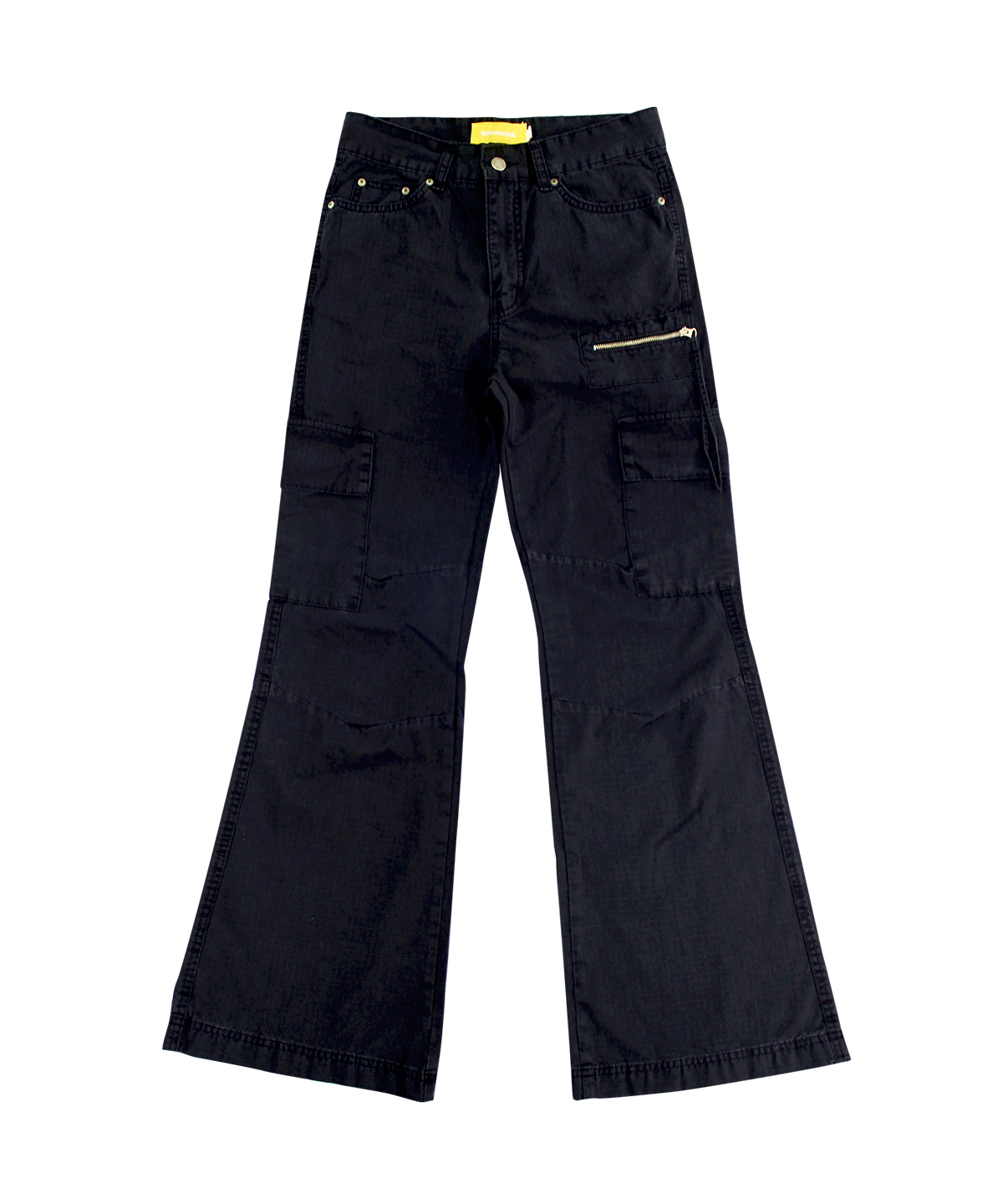 Cargo Bootcut Pants(BLACK)