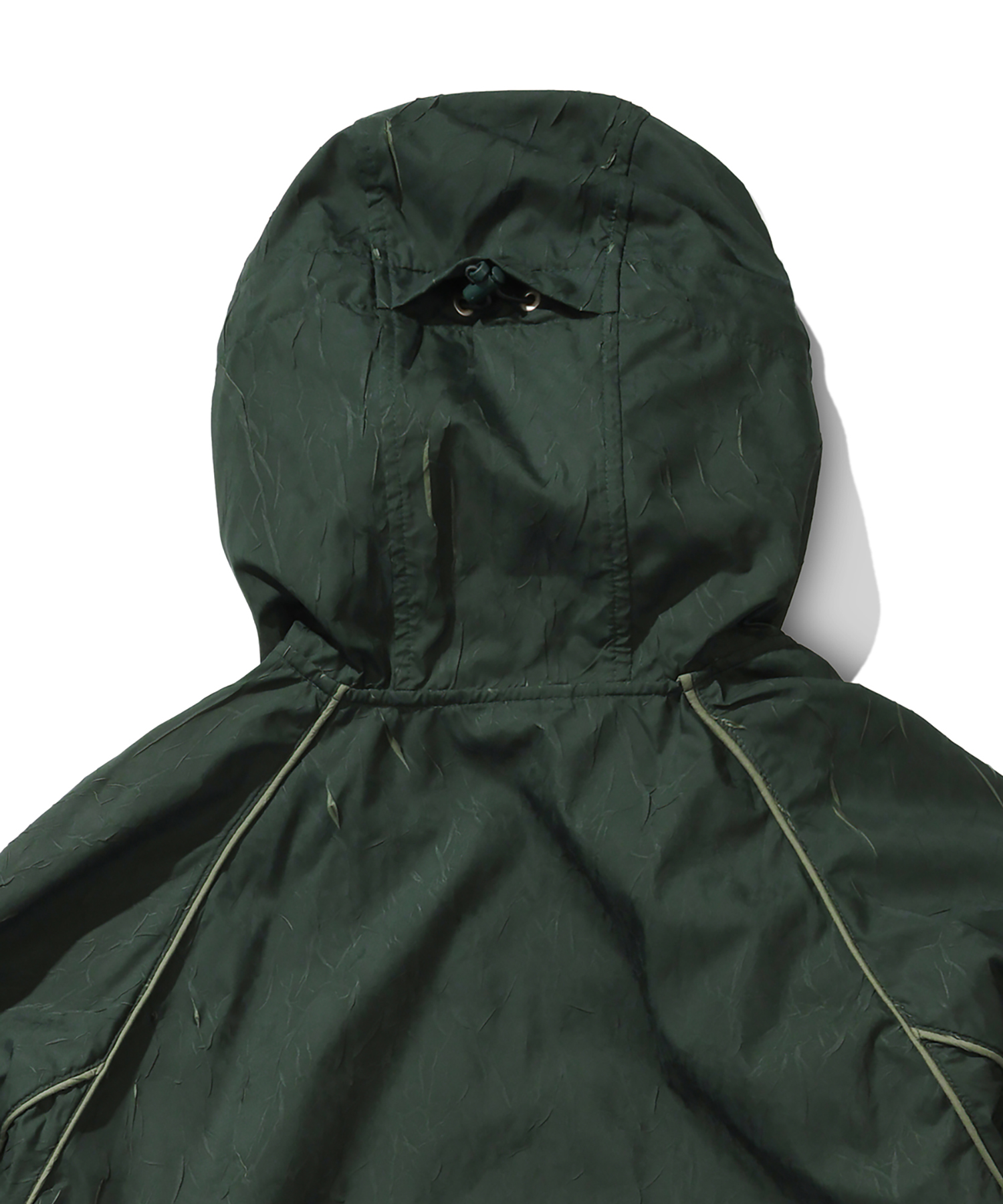 CREASE TWO-TONE WINDBREAKER (хаки)