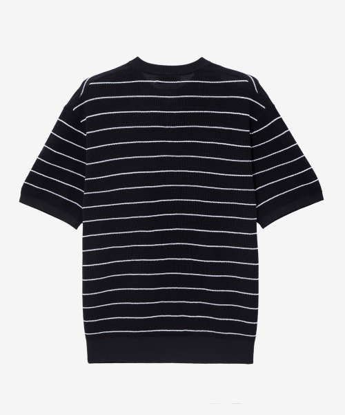 [ON] Linen-Like Oversized Henley Neck Short Sleeve Knit - 5 colors thumbnail 14