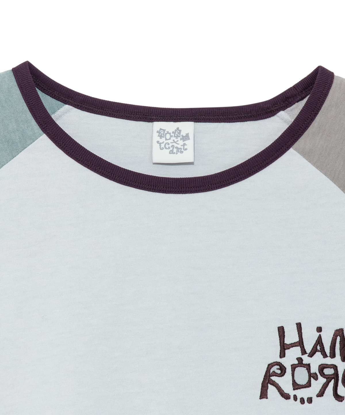 TCM X HANRORO raglan long sleeve (green)