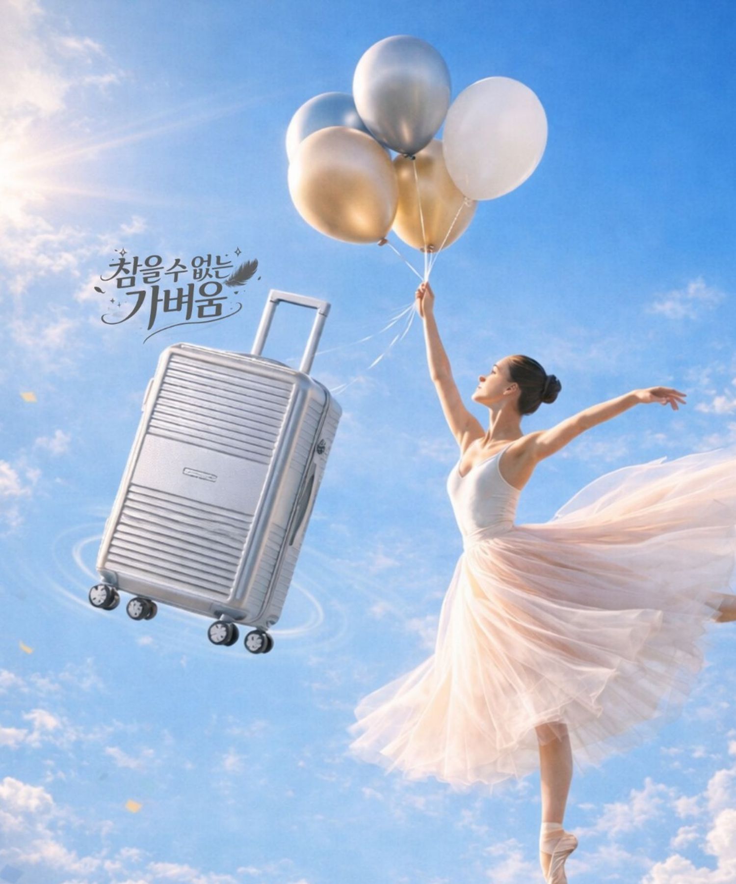 Signature The Air — ультралегкий чемодан 2 кг с расширением