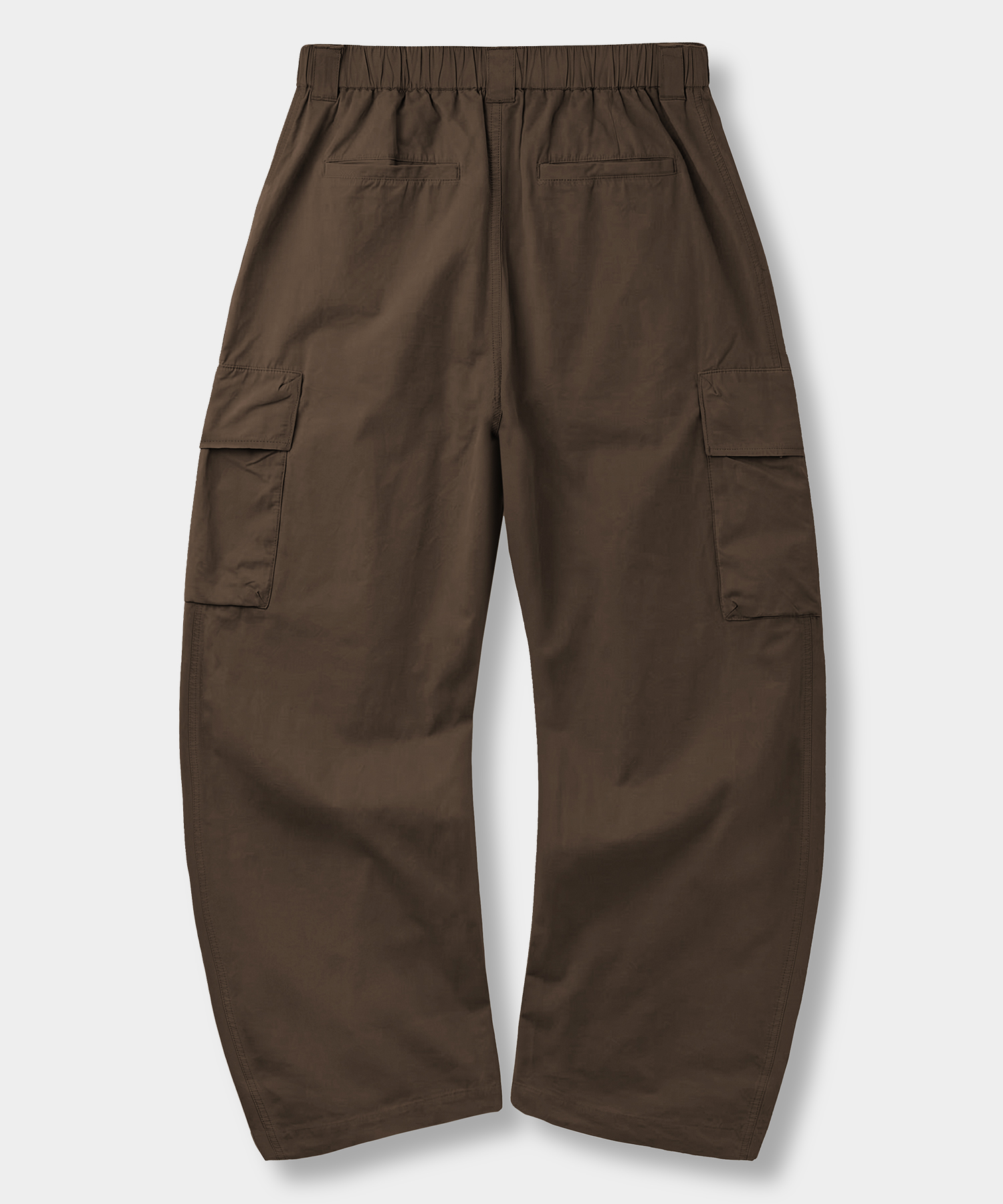 [SUMMER] VLAD CURVED BANDING CARGO PANTS_BROWN