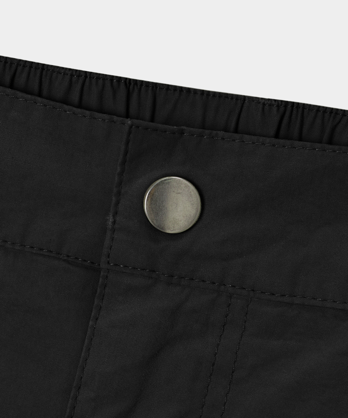 [SUMMER] VLAD CURVED BANDING CARGO PANTS_BLACK