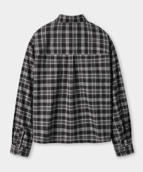 [10th Anniversary Project] ©Everyone's Semi Crop Check Shirt_6 COLOR thumbnail 22