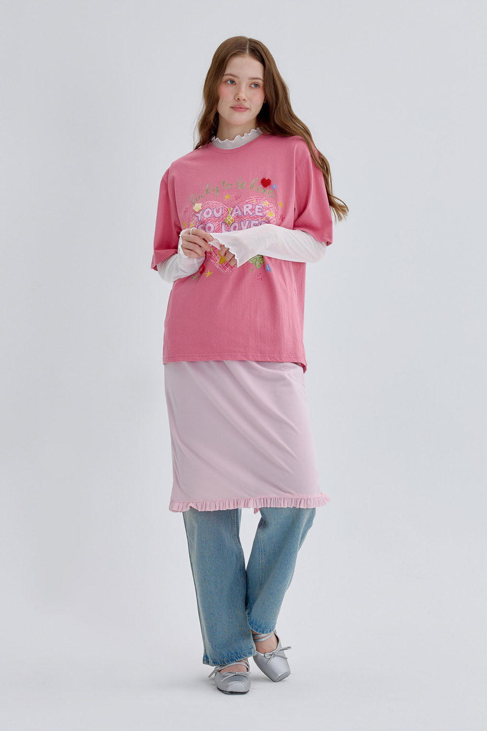 LOVED T-SHIRT ATELIER KIT - 2 COLORS PINK