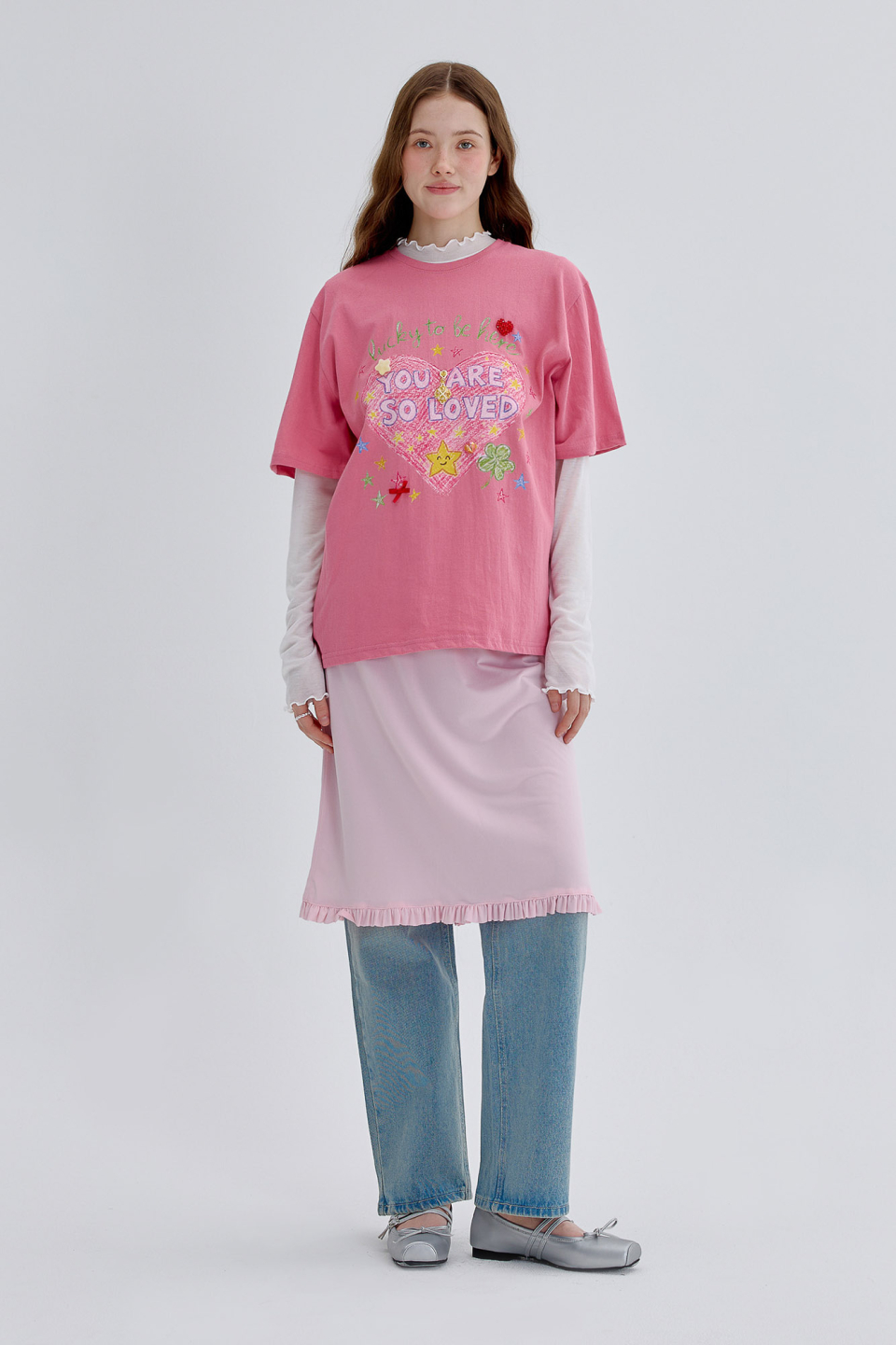 LOVED T-SHIRT ATELIER KIT - 2 COLORS PINK