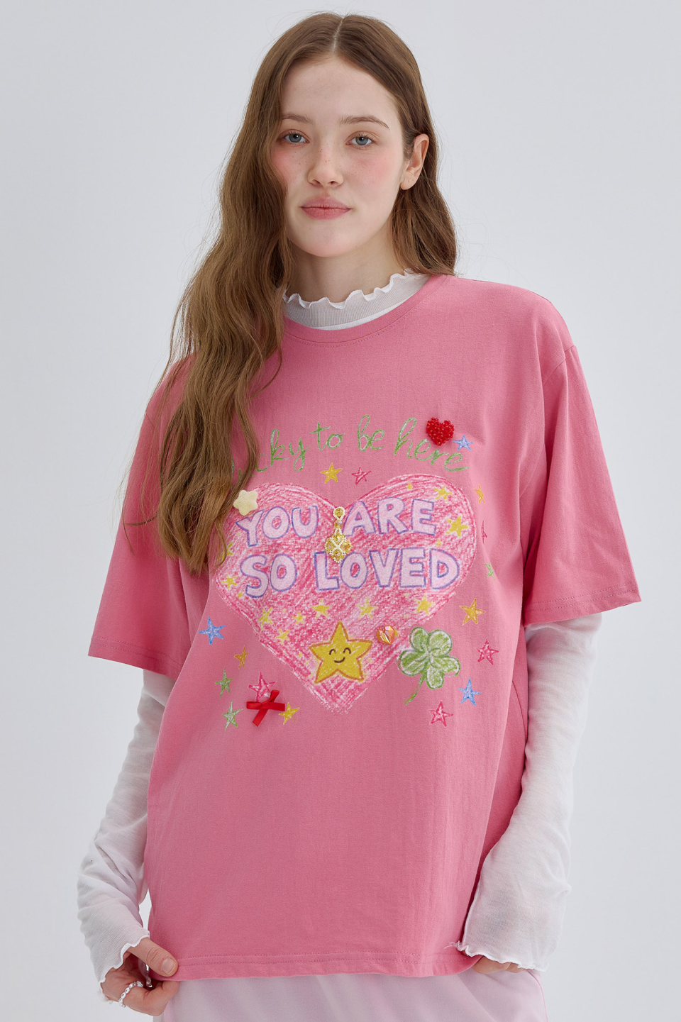 LOVED T-SHIRT ATELIER KIT - 2 COLORS PINK