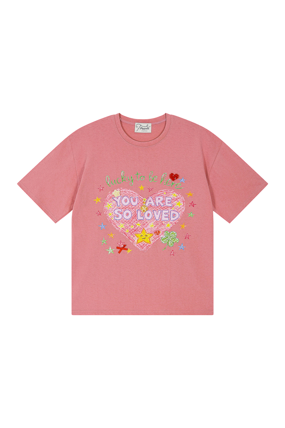 LOVED T-SHIRT ATELIER KIT - 2 COLORS PINK