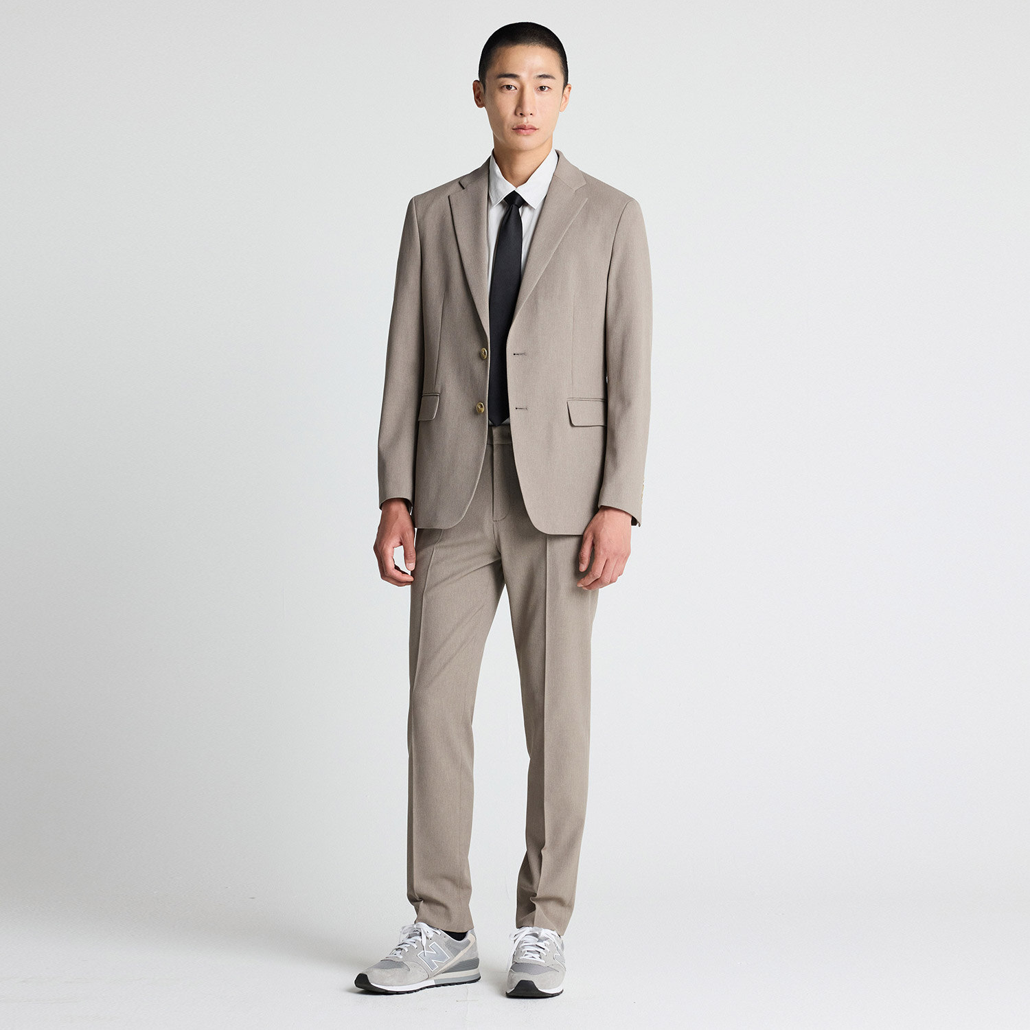 Легкий костюм 4Way-Stretch Beige (Relaxed Fit) SEJVB02SET