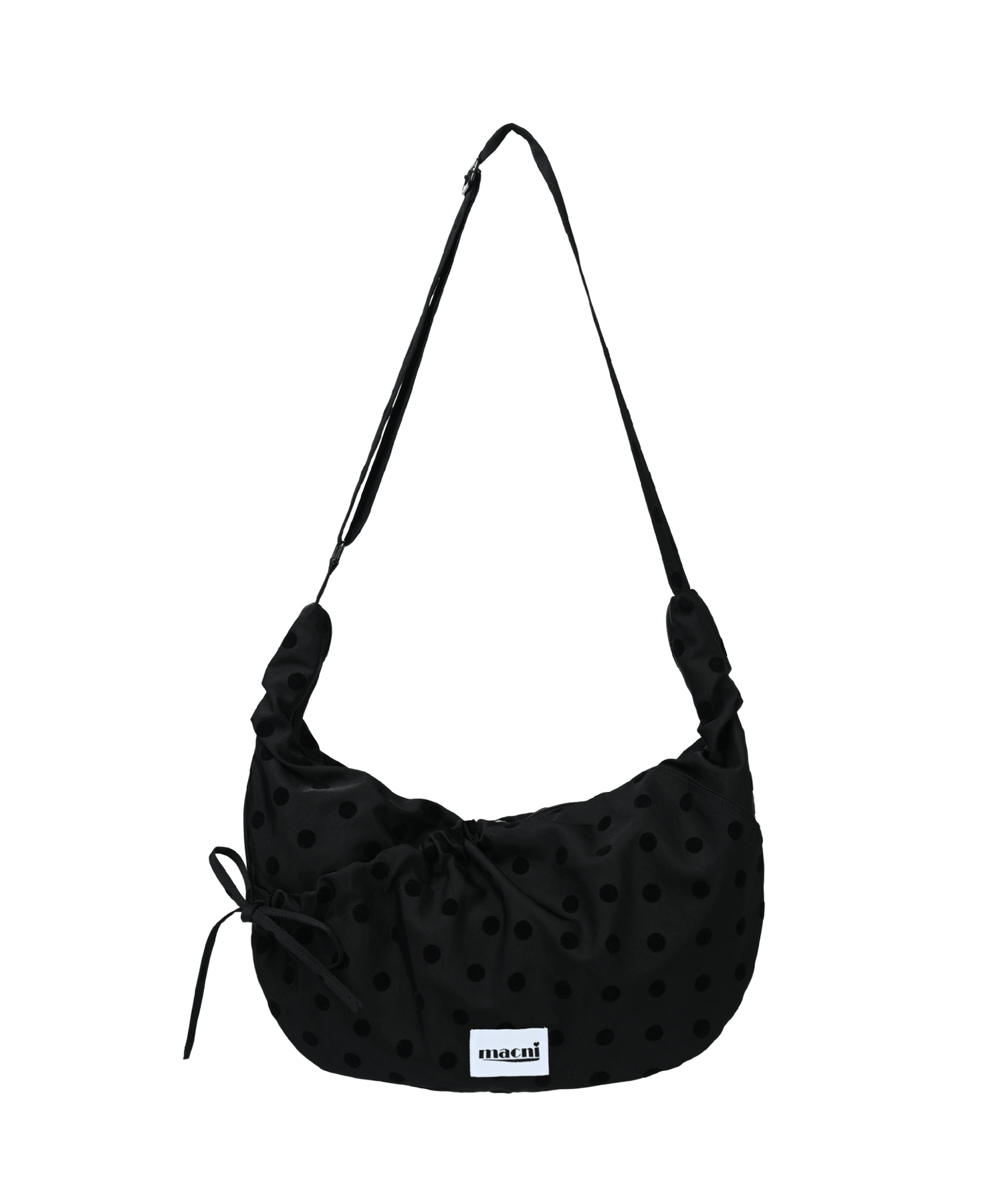 RIBBON POCKET CROSS BAG