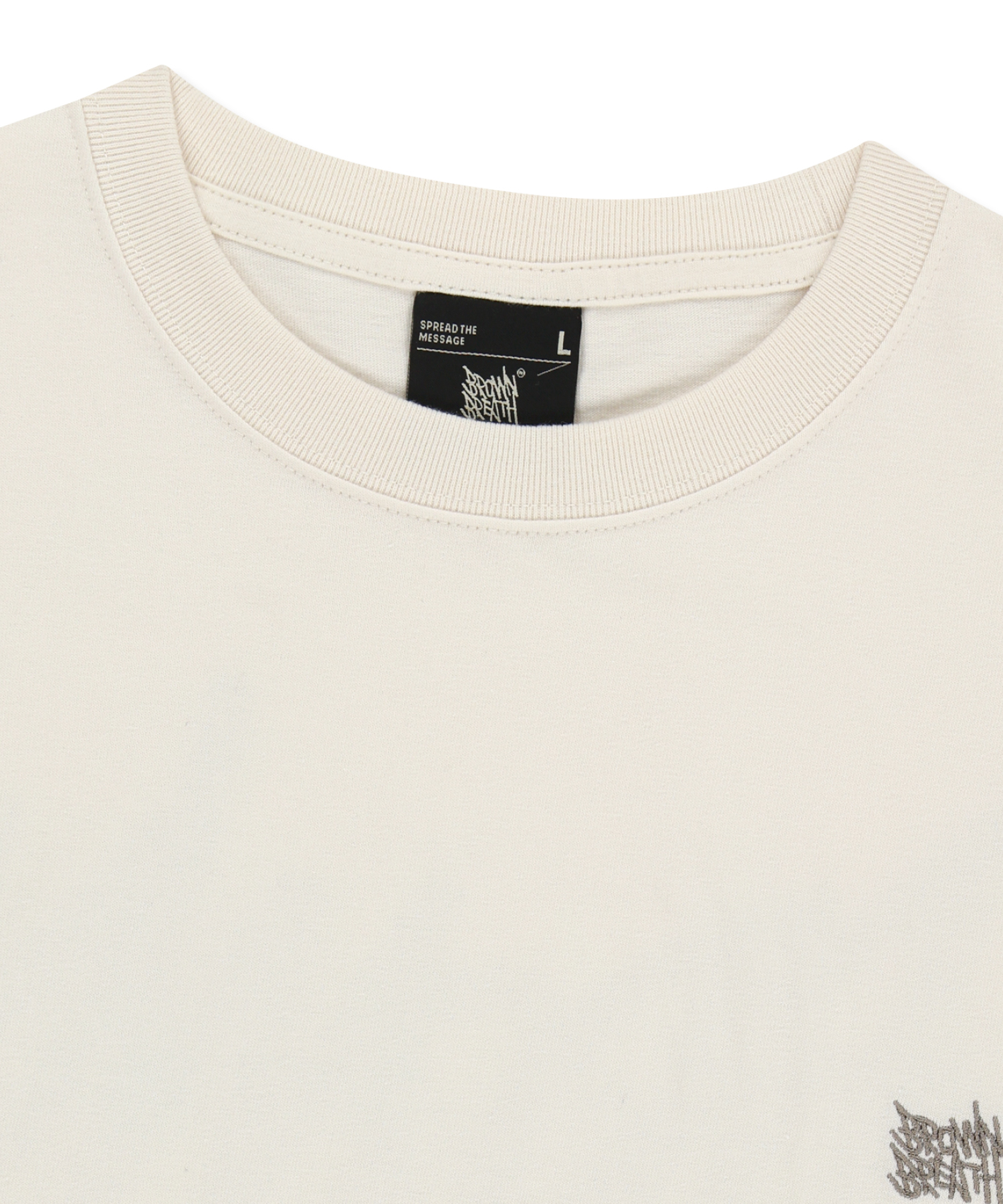 KITTY TAG TEE - IVORY