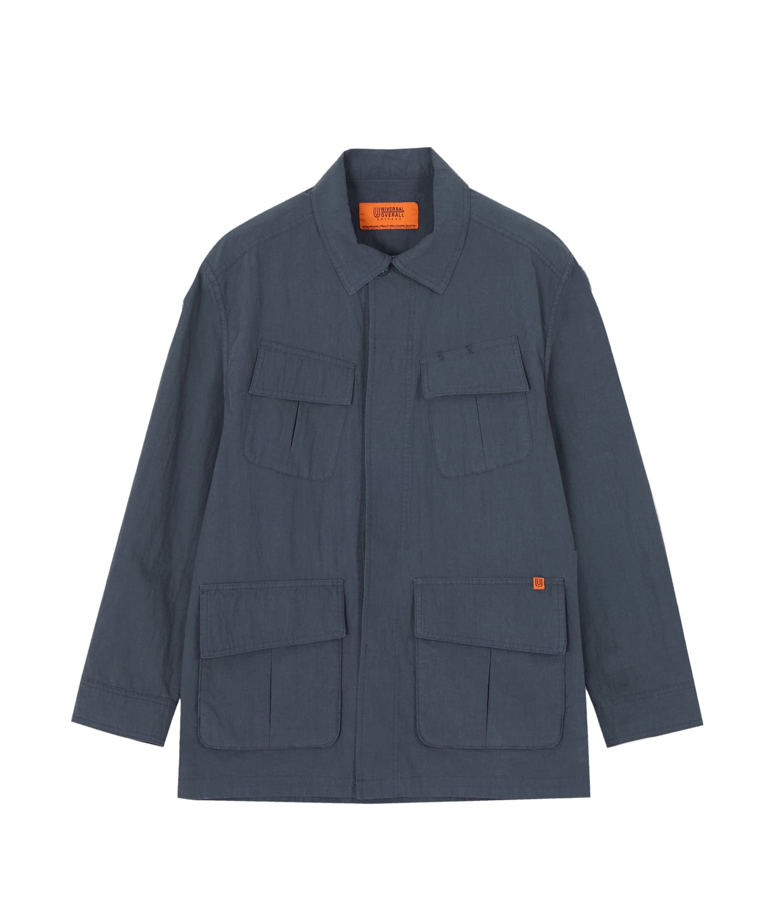 UO GARMENT FATIGUE JACKET NAVY