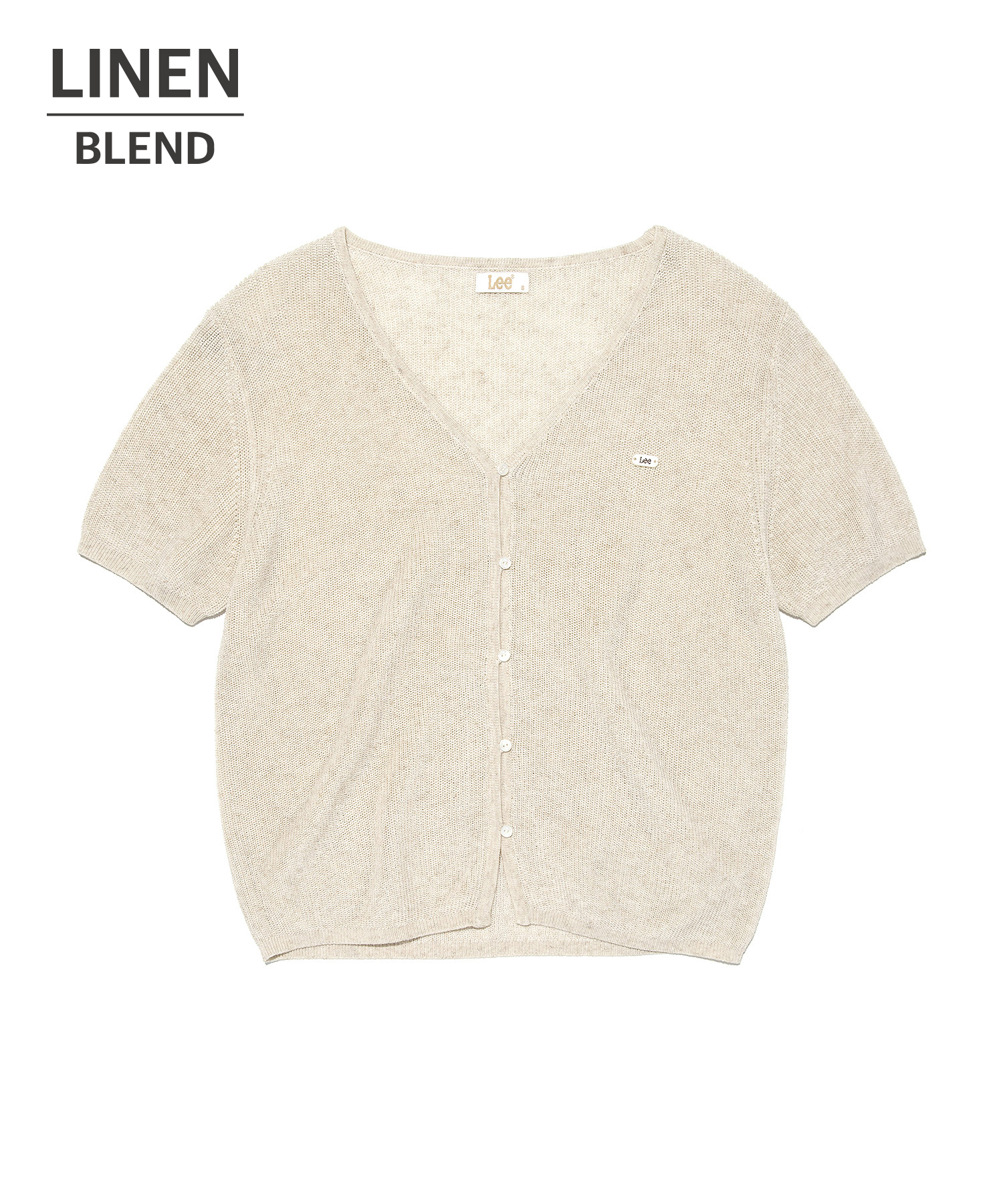 Женский комплект из топа и кардигана Oatmeal