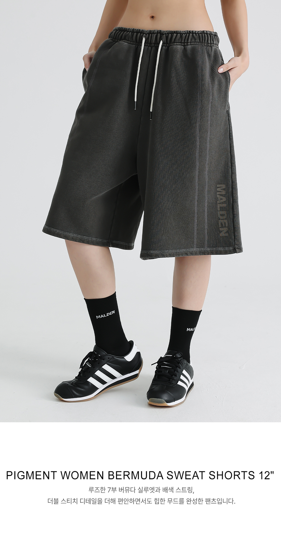 WOMEN PIGMENT BERMUDA PANTS 7 
