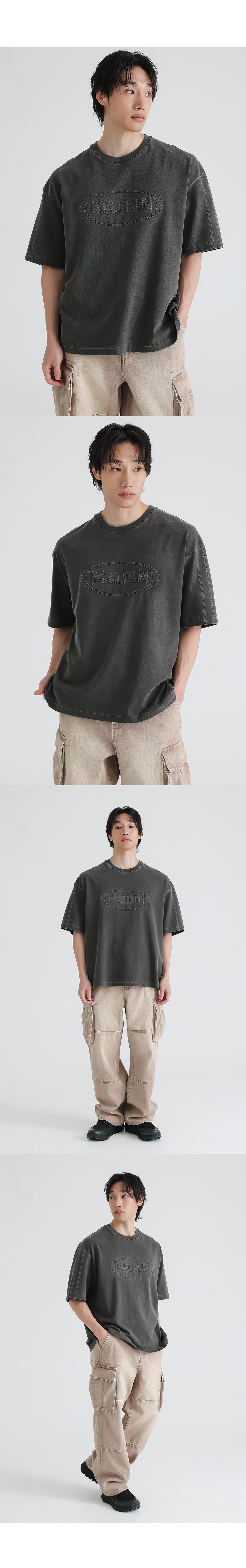 PIGMENT APPLIQUE OVERFIT T-SHIRT