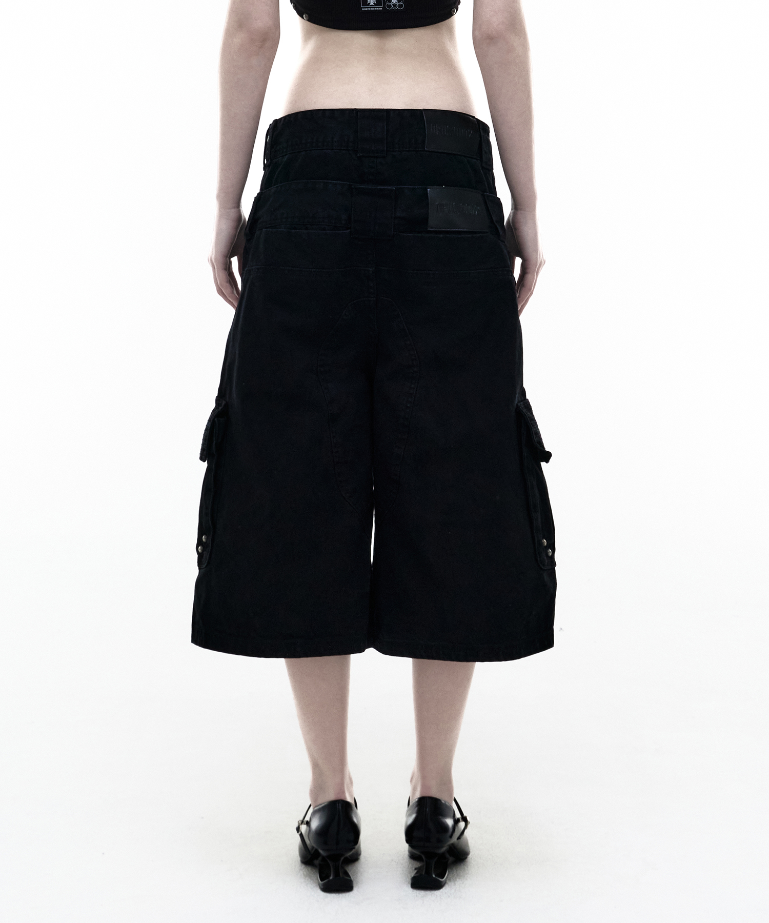 Op. 08 DESERT MAXI карго SHORTS чёрный