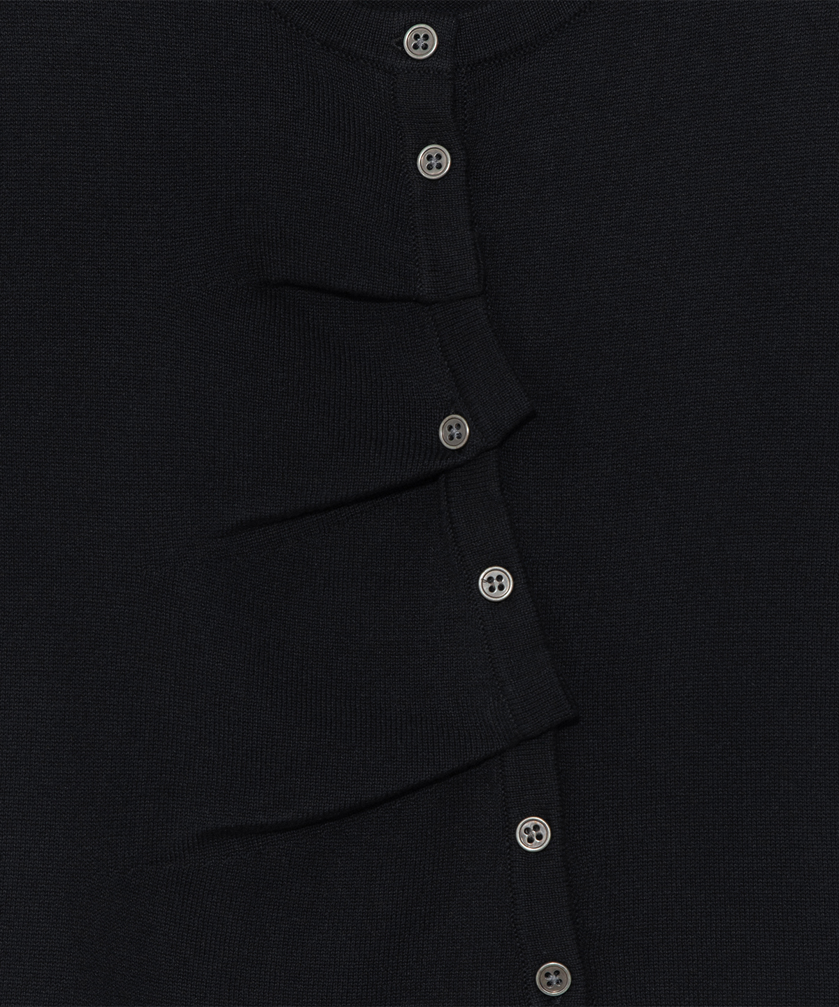 TCM draped half трикотаж кардиган (чёрный)