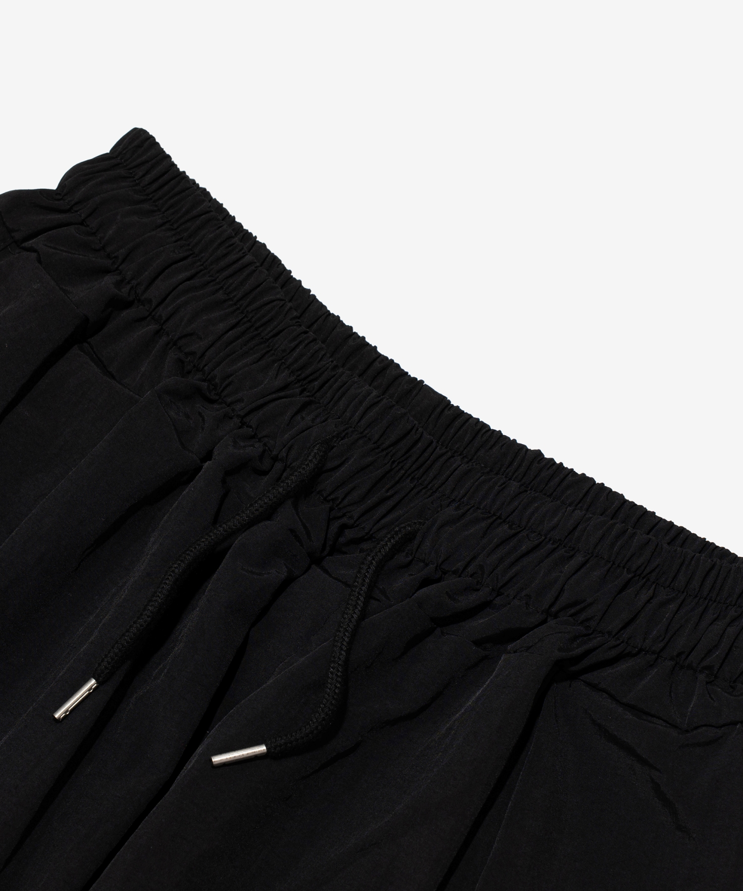 нейлон DEEP TUCK STRING брюки (чёрный)
