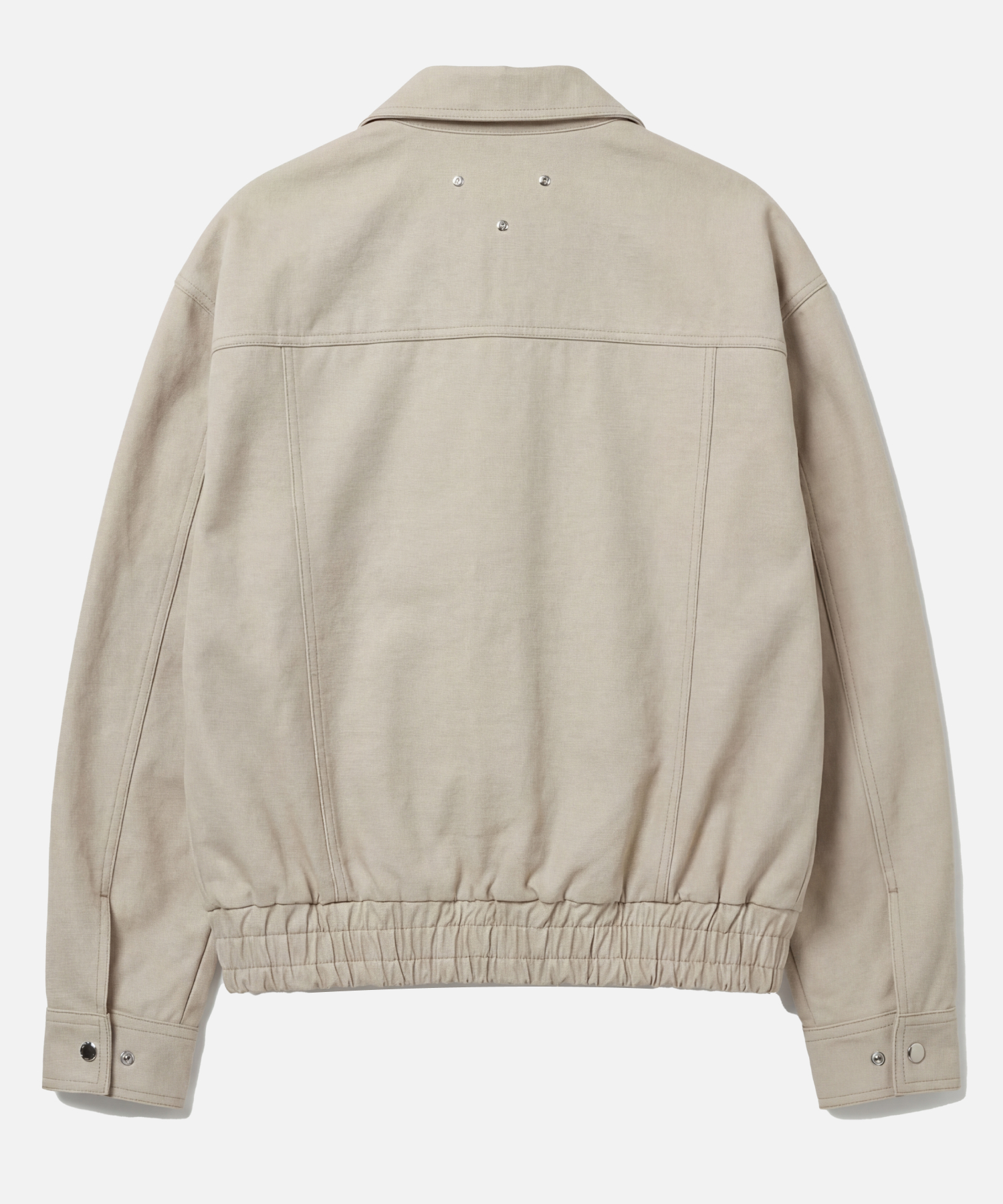 Куртка с накладными карманами и деталями (Beige)