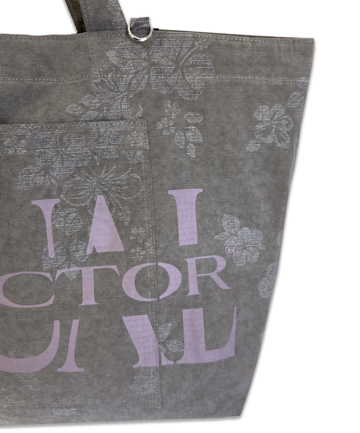 Washed Hibiscus Carry-All Bag