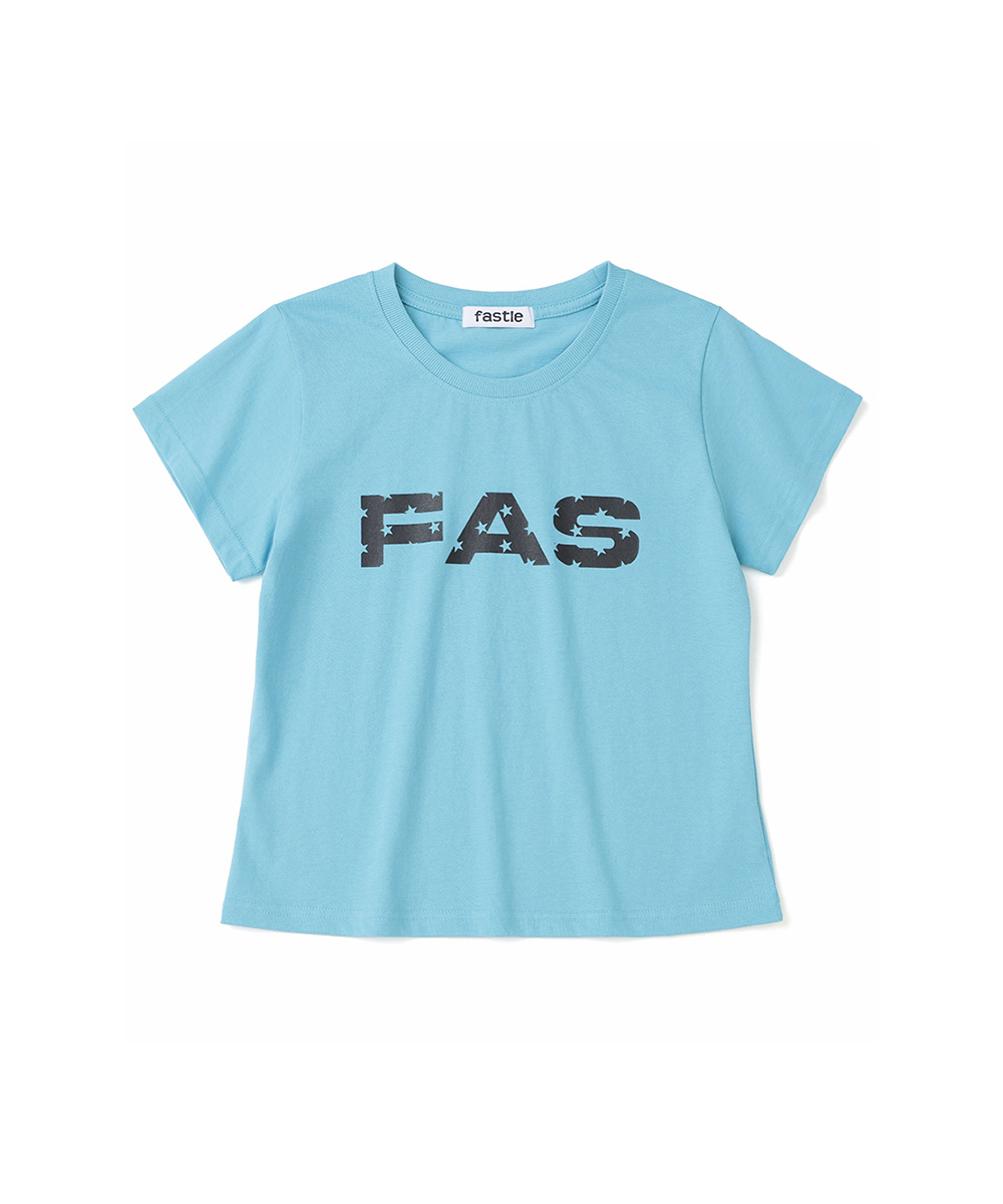 Star Block 1/2 Tee Sky Blue