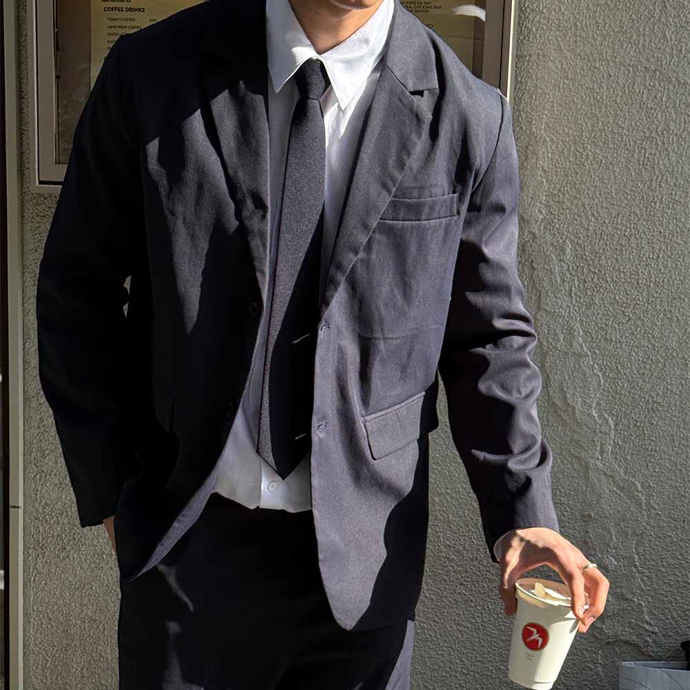 [Big size L-6XL] Mono Admiration Zero Crease Blazer