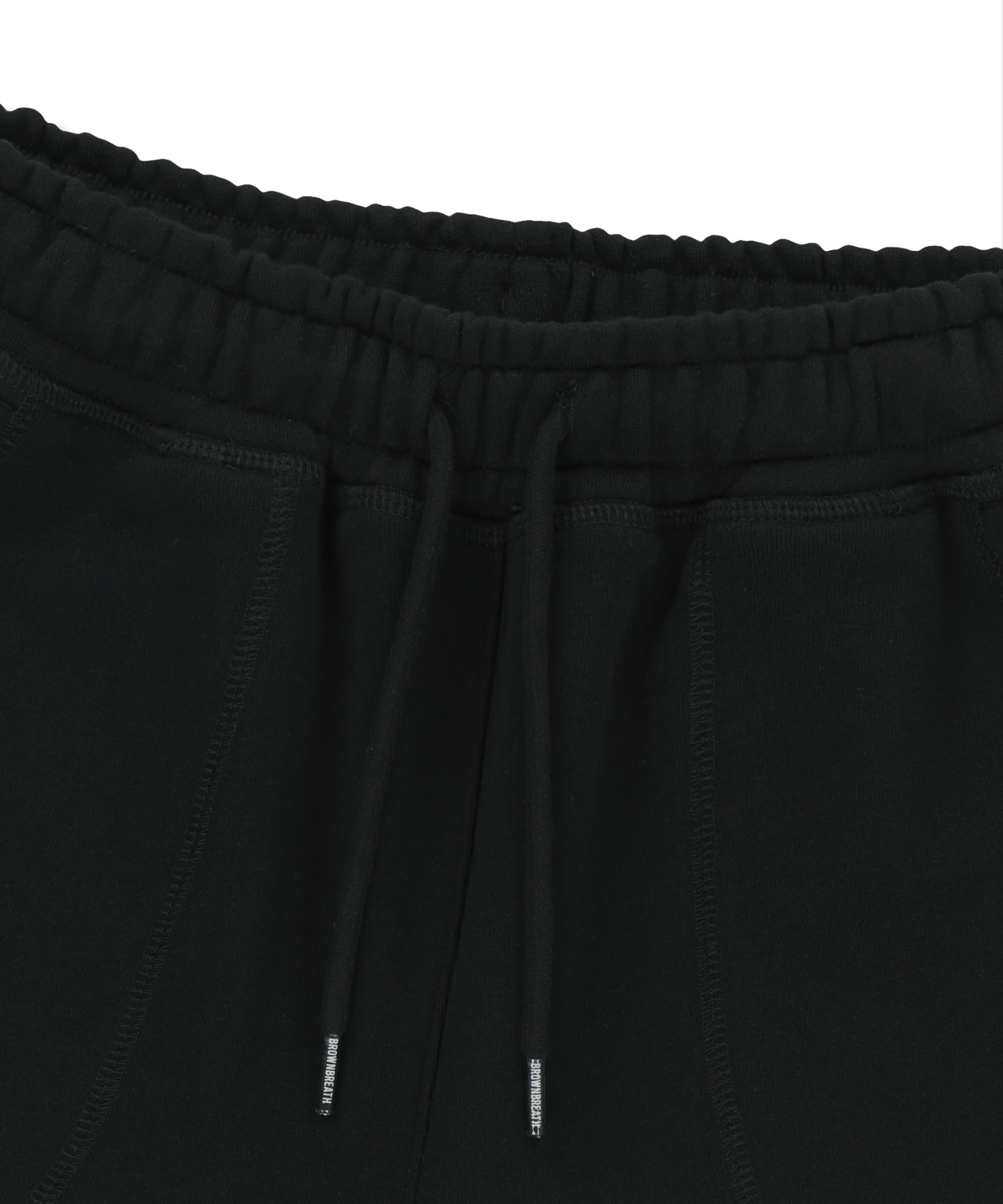 W TAG SWEAT SHORTS - BLACK