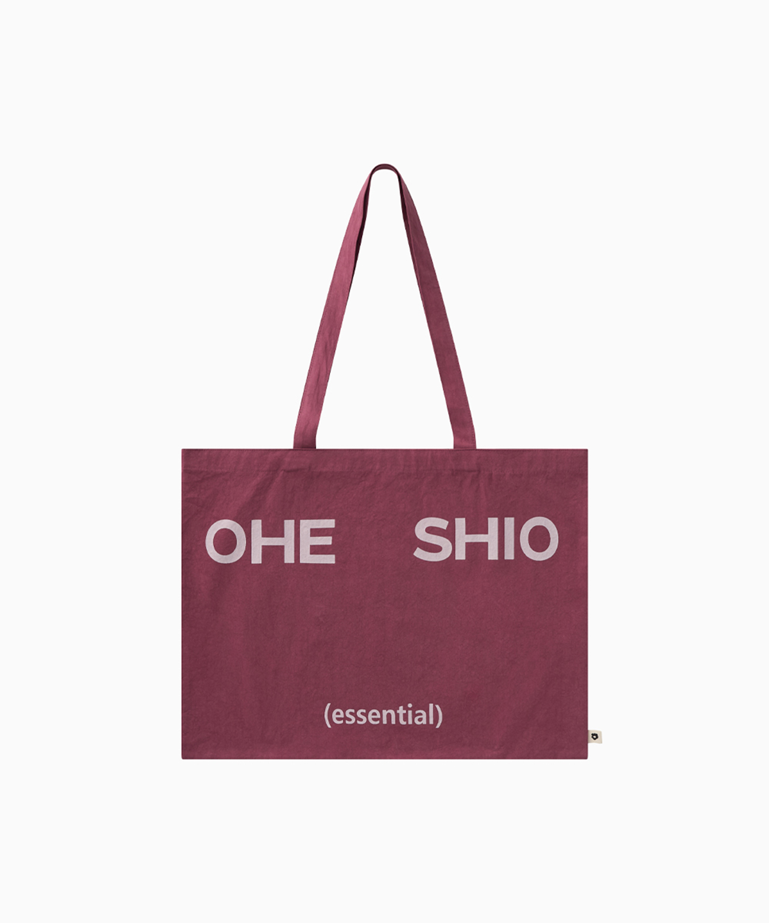 ESSENTIAL VINTAGE LOGO ECO BAG, WINE