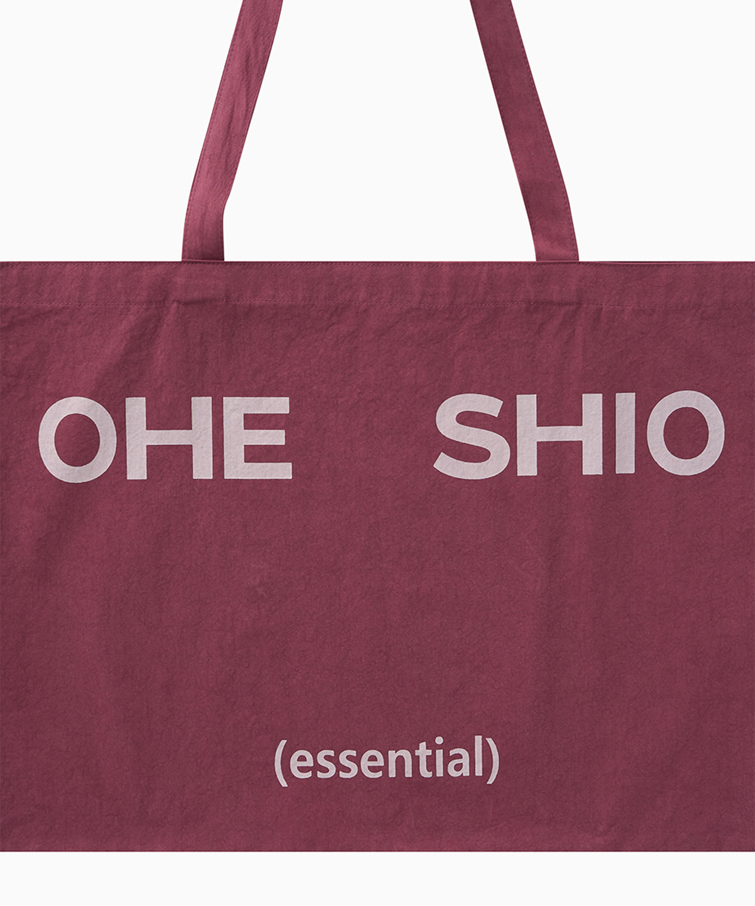 ESSENTIAL VINTAGE LOGO ECO BAG, WINE