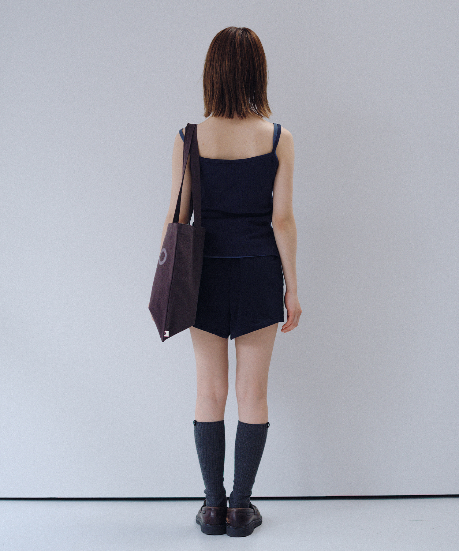 ESSENTIAL VINTAGE LOGO ECO BAG, PURPLE