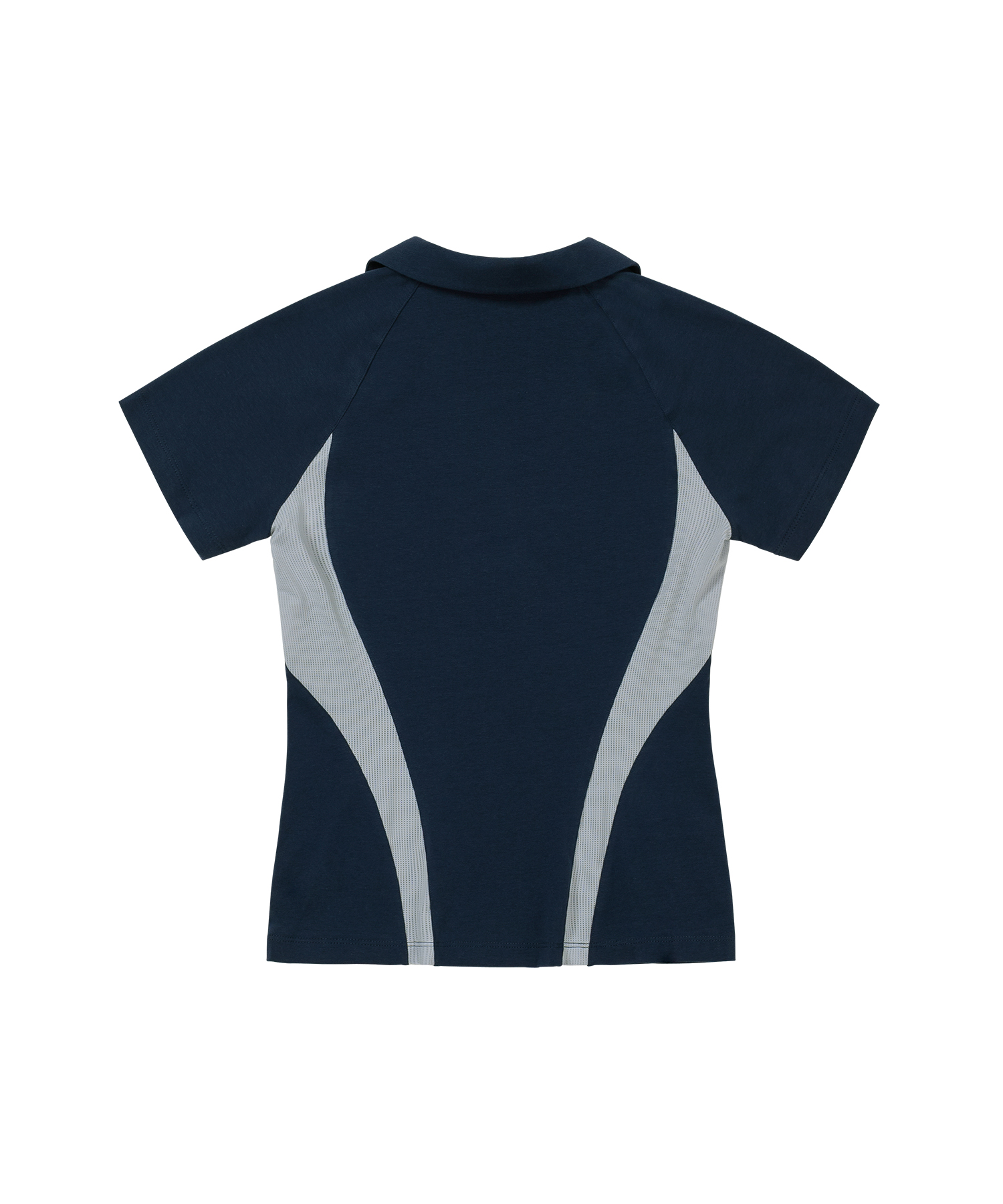 Cotton Football Half Sleeve Navy