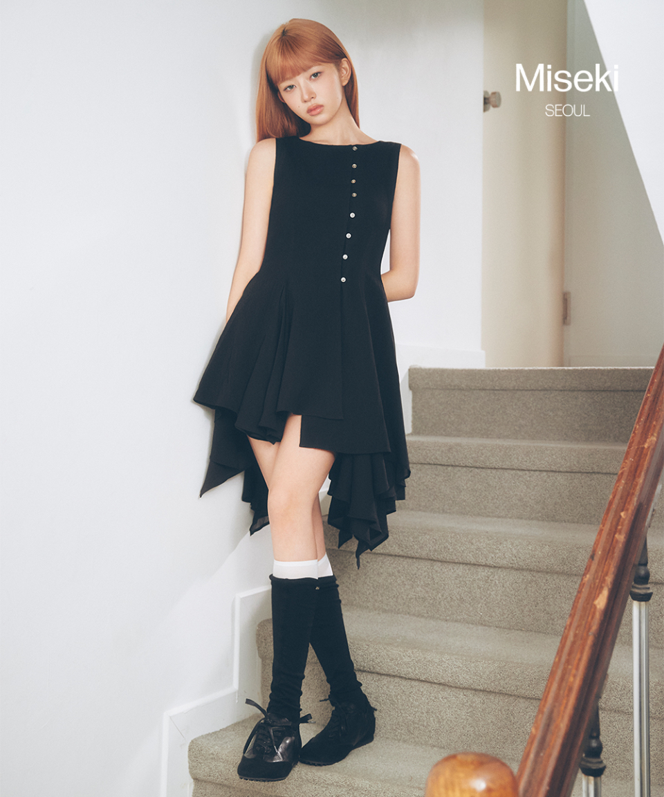 OPEN TOE SHEER KNEE SOCKS #REI同款! - 3 COLORS CHARCOAL