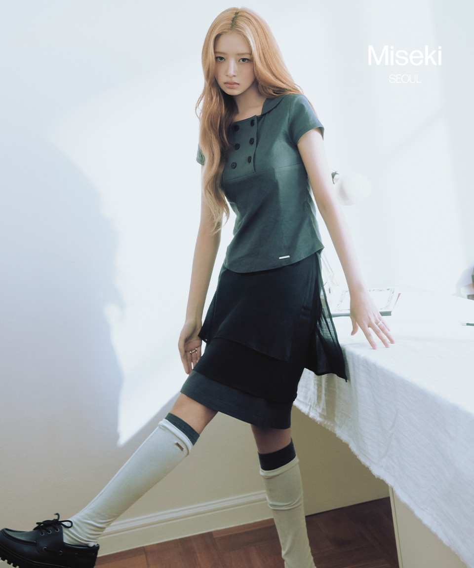OPEN TOE SHEER KNEE SOCKS #REI同款! - 3 COLORS CHARCOAL