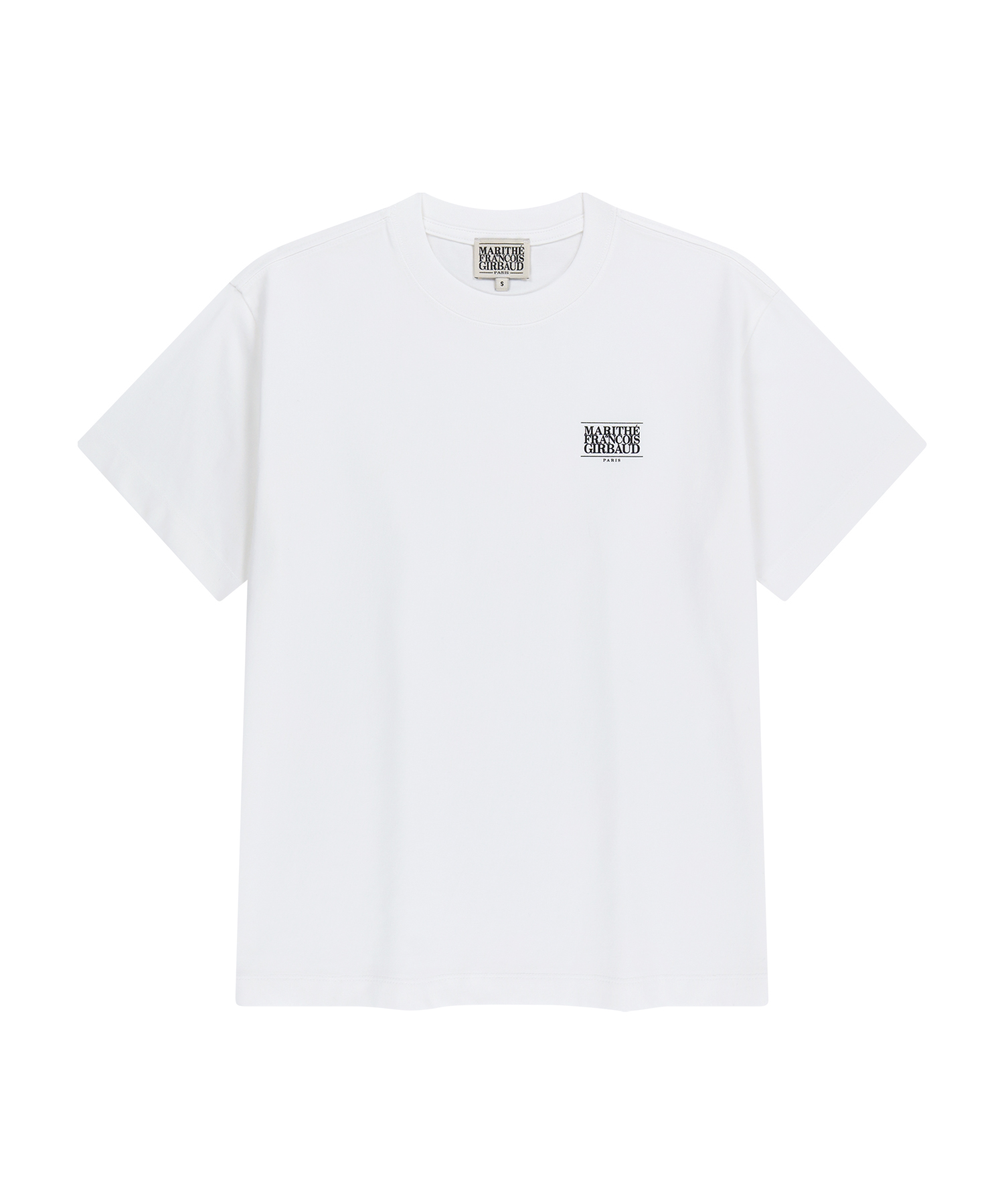 AEROCOOL SMALL CLASSIC LOGO TEE white