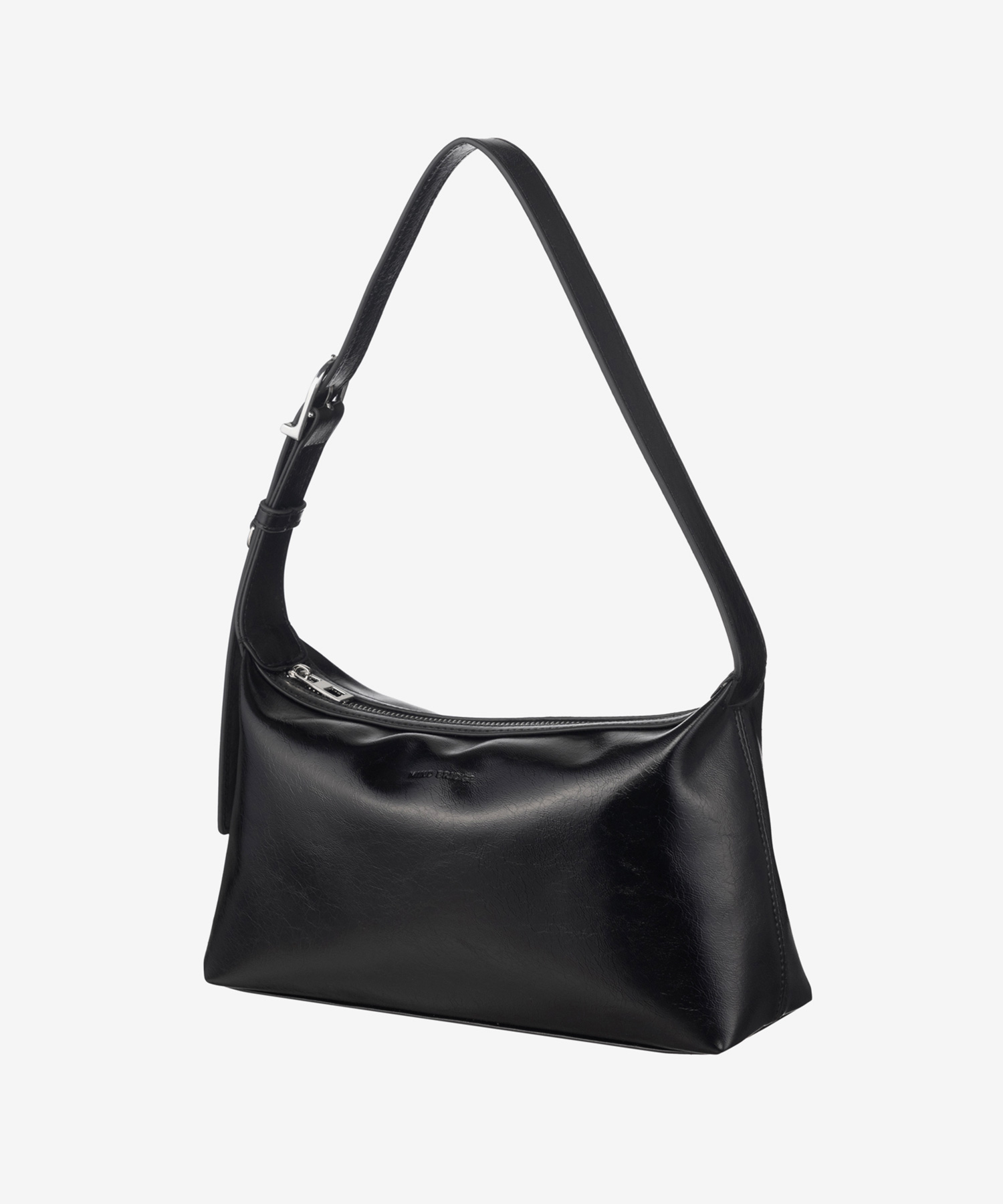 [W]Crack Leather Mini Shoulder Bag - 2color