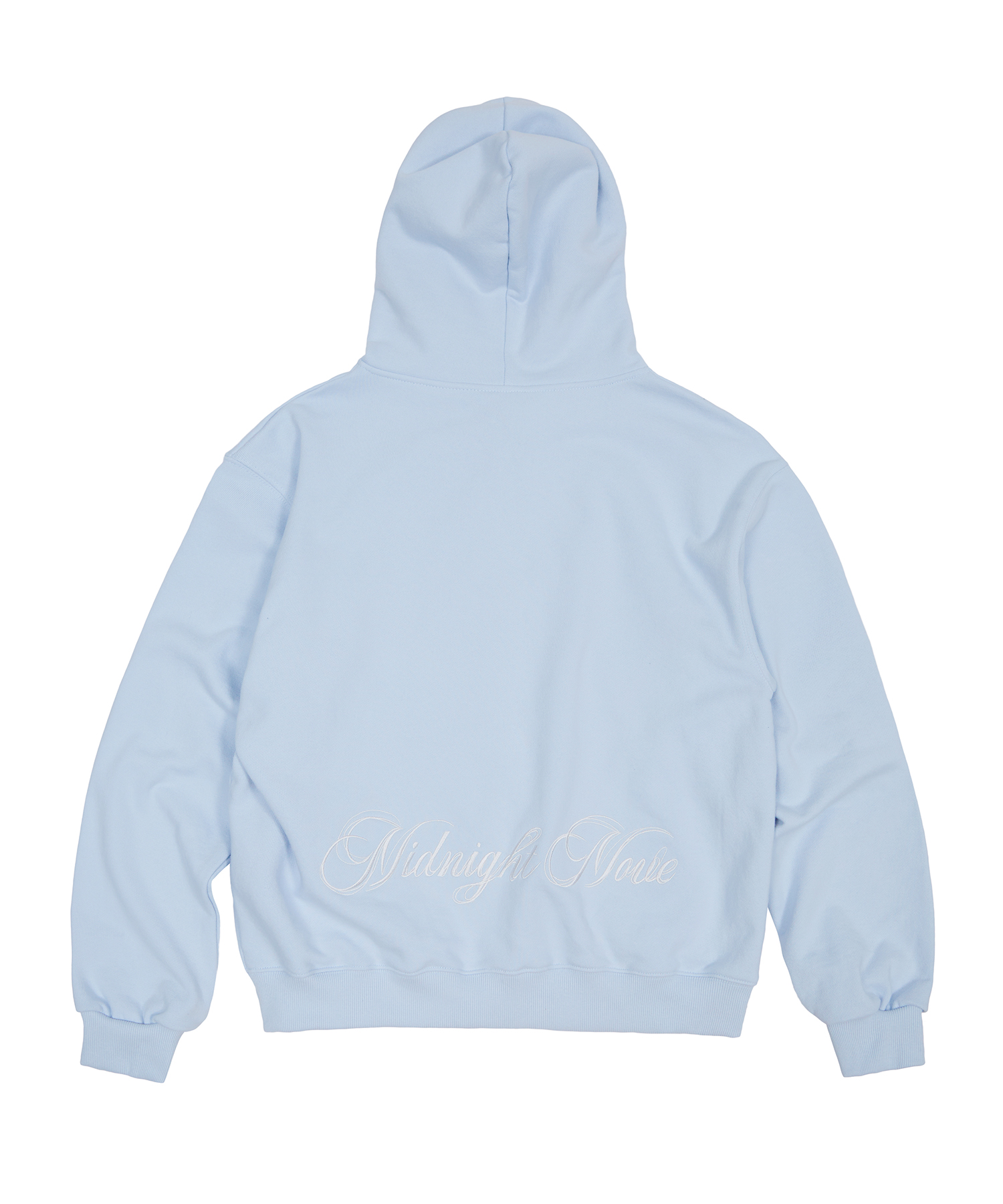 horse hood zip up (sky blue)