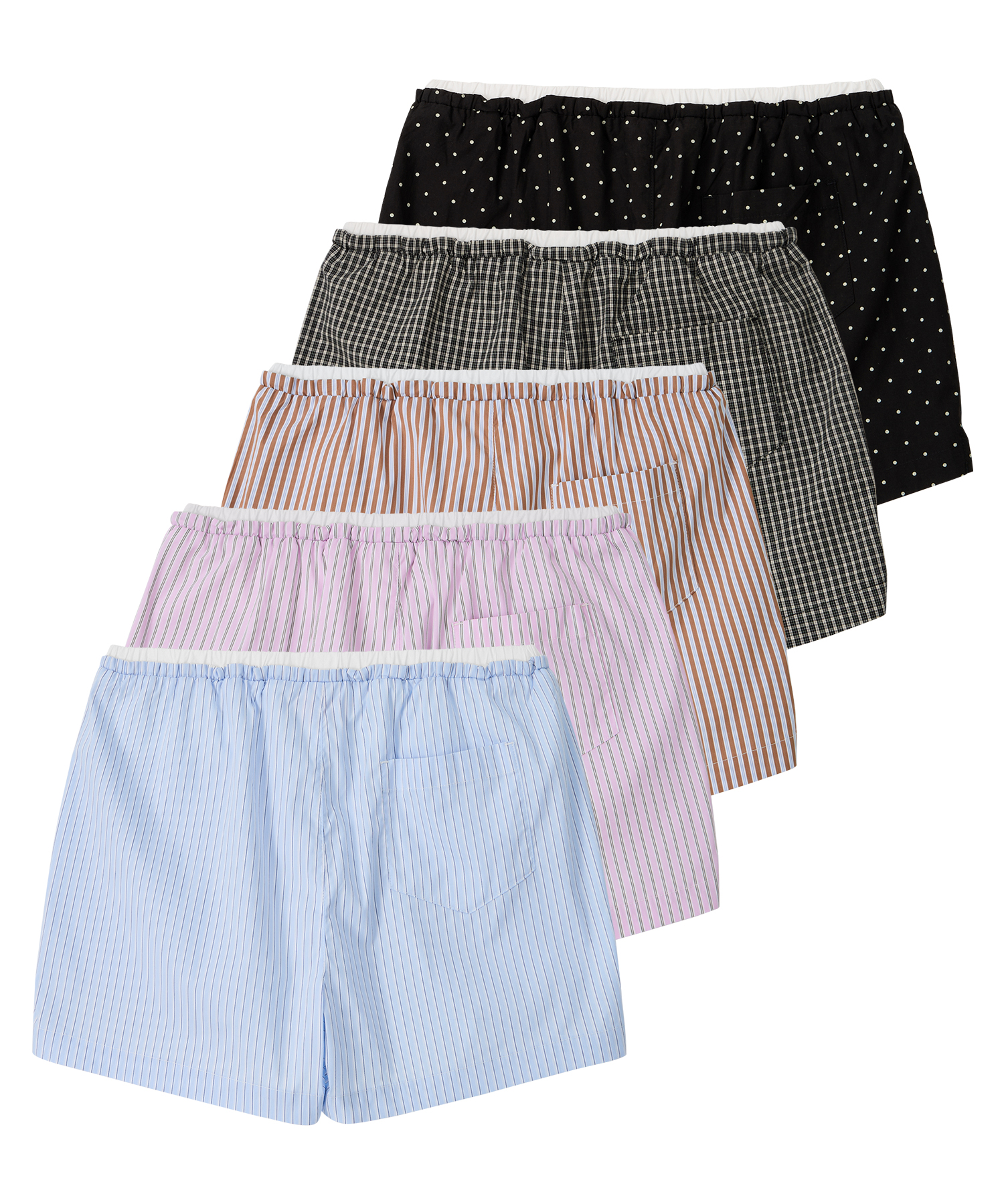 Essential Pattern Shorts-5colors