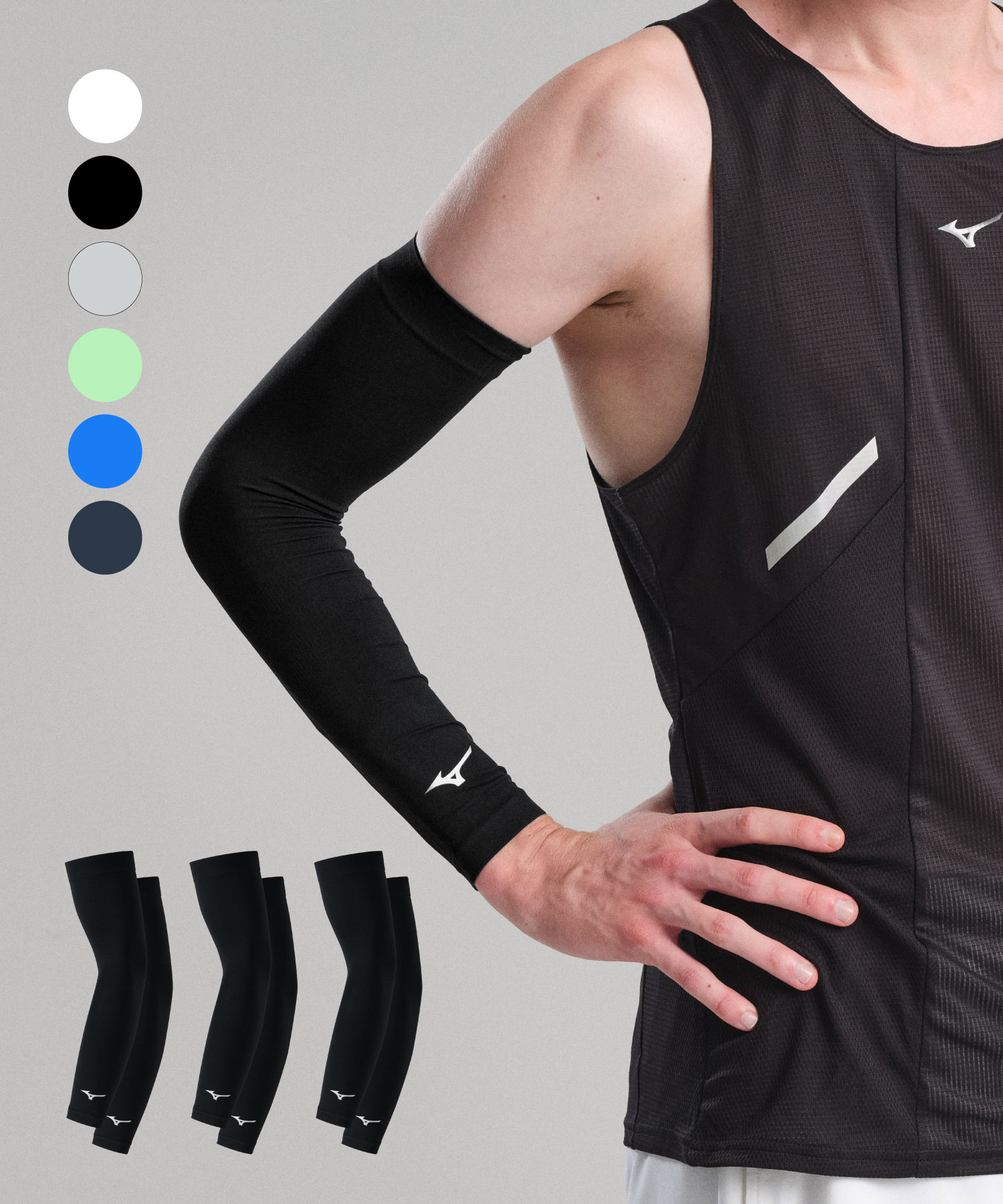 Охлаждающие нарукавники Performance, 3 пары (6 colors)
