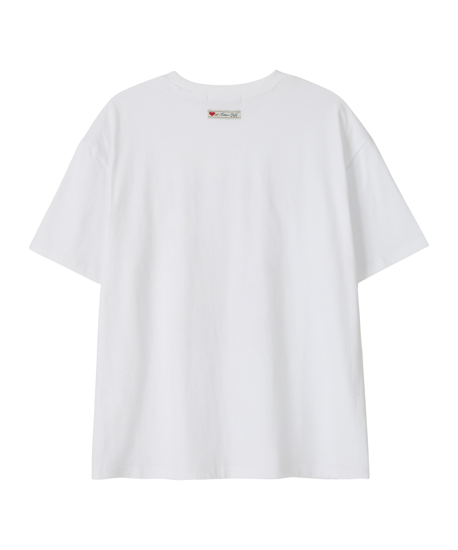 Timber Rose Tee-White