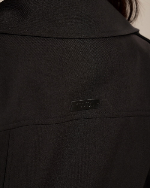 CS CLASSIC TRENCH JACKET-026 (BLACK) thumbnail 3