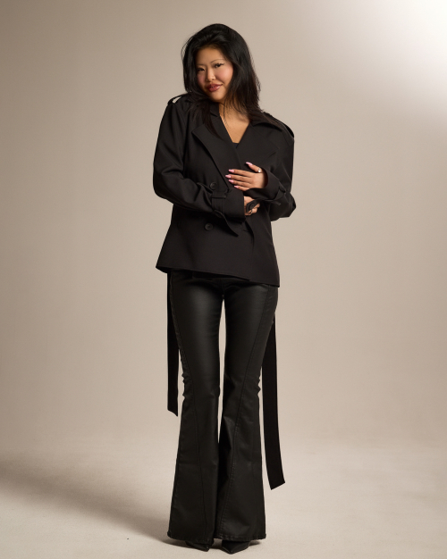 CS CLASSIC TRENCH JACKET-026 (BLACK) thumbnail 22