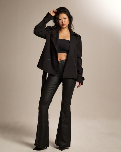 CS CLASSIC TRENCH JACKET-026 (BLACK) thumbnail 31