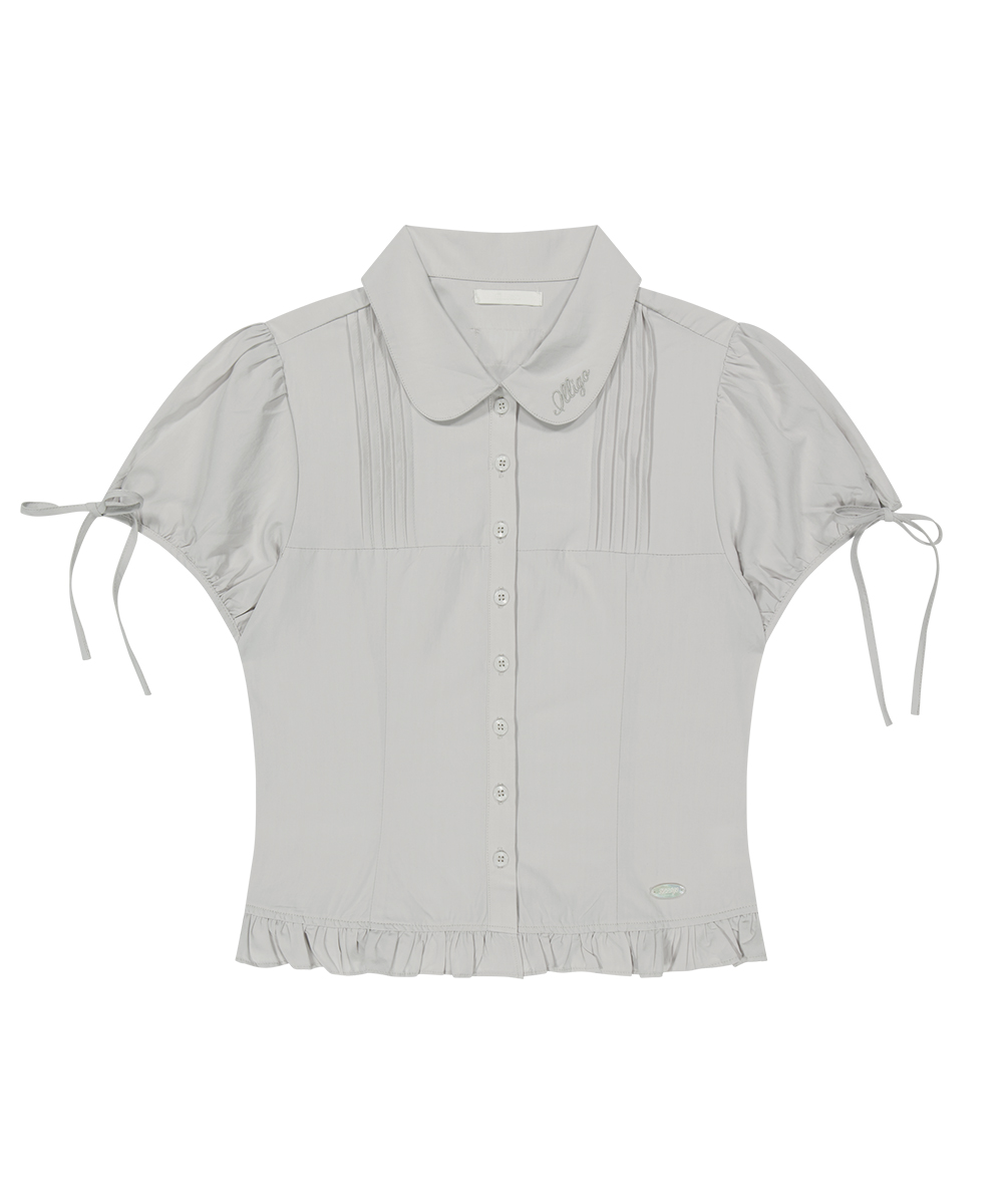 SERA PUFF BLOUS GREY