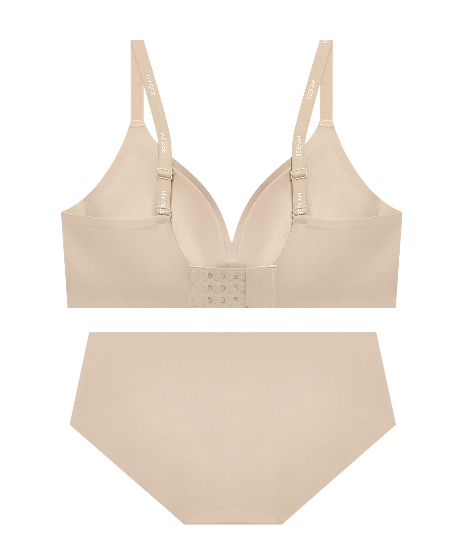 Бесшовный комплект белья Volume Fit_Beige