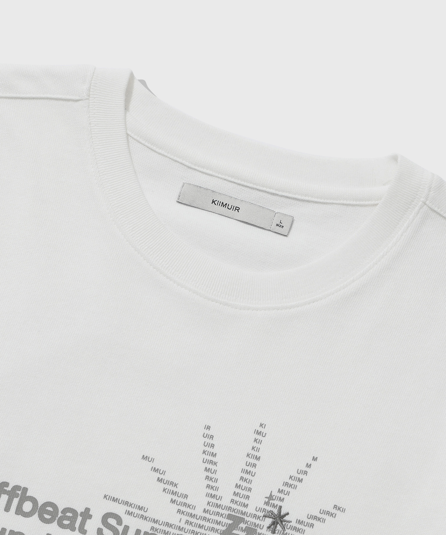 Offbeat Sunday Crop Short-Sleeve T-Shirt_White