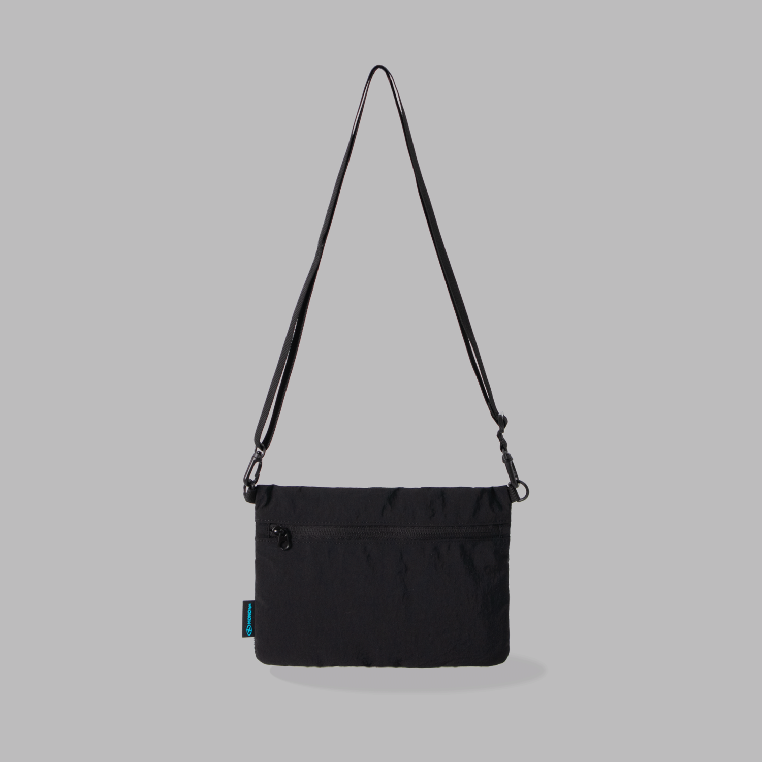 BASIC_Mini Flat Cross Bag_Black