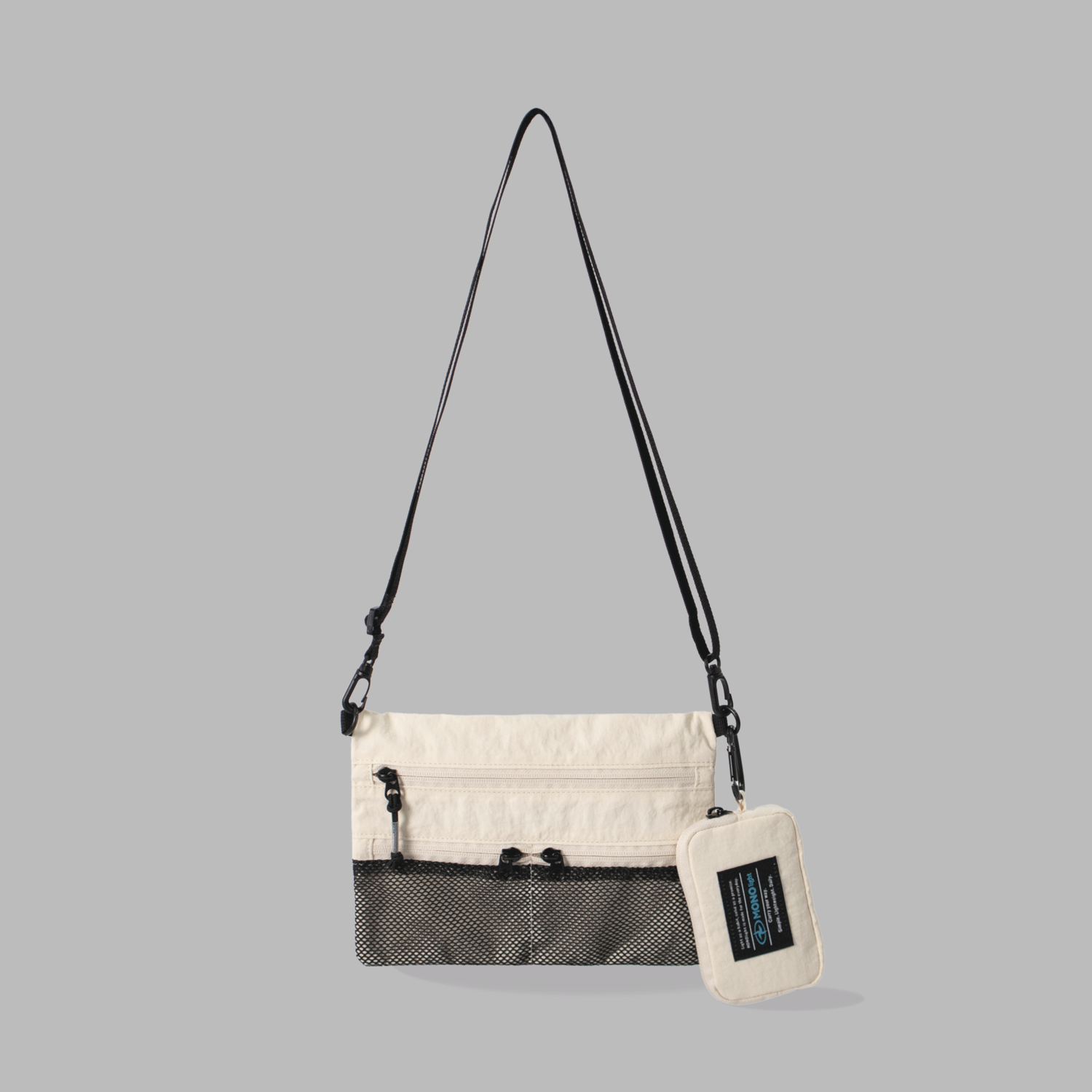 BASIC_Mini Flat Cross Bag_Black