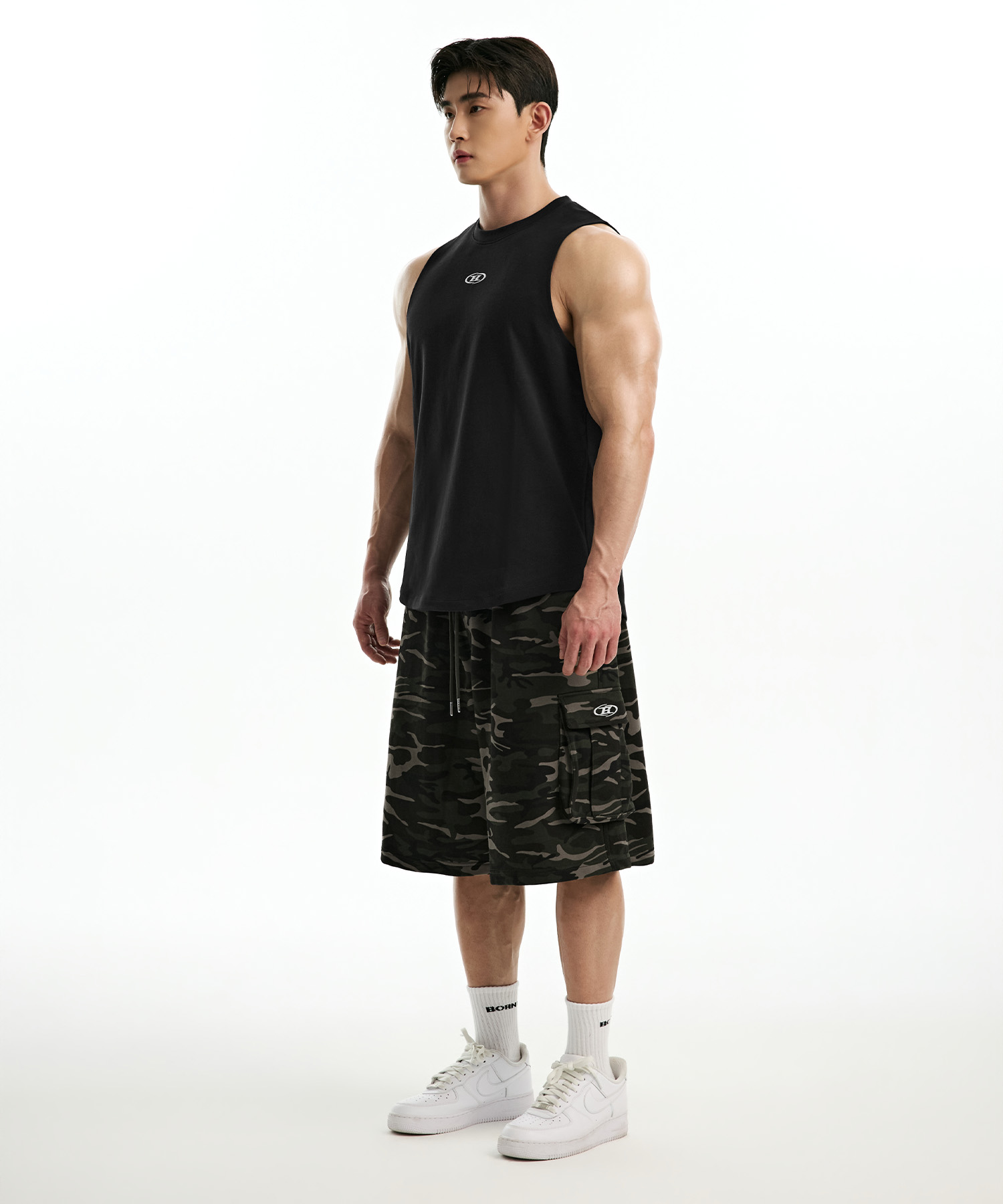 SILVER B COMFORT FIT SLEEVELESS [BLACK]