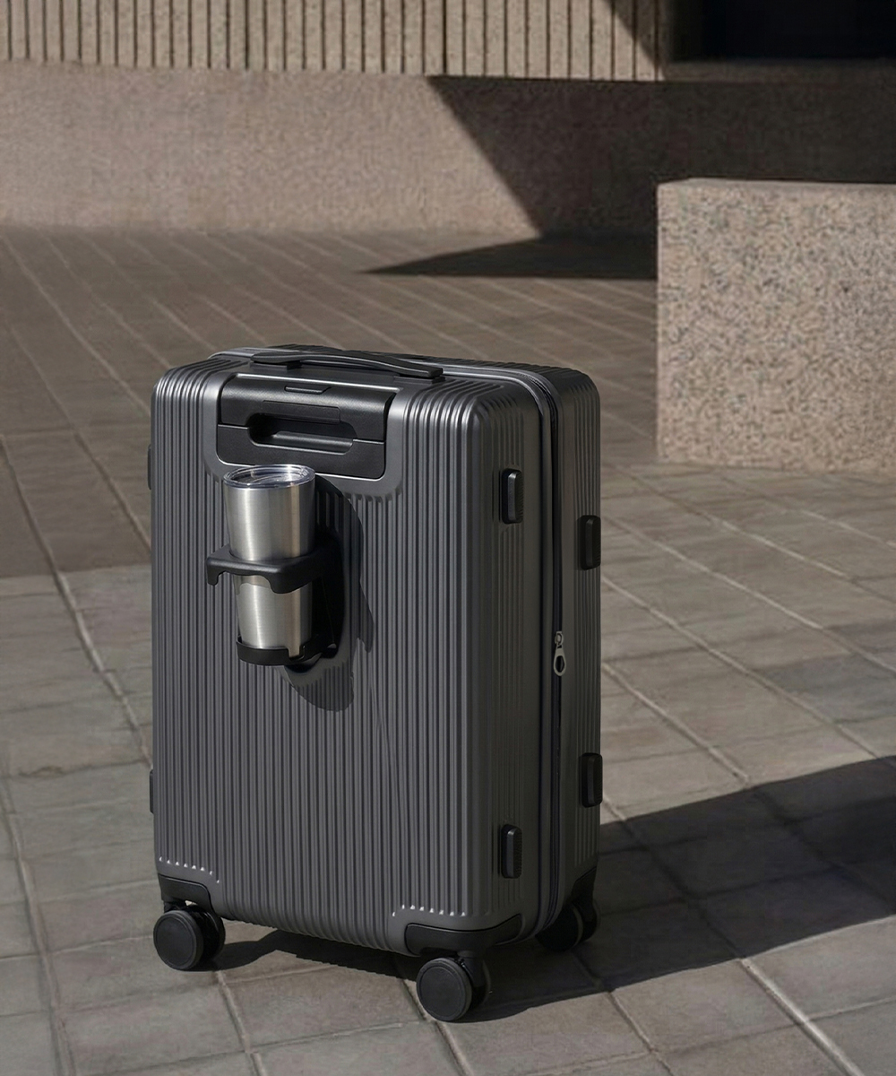 20 & 24 Expandable Luggage Set with Front Opening Pocket