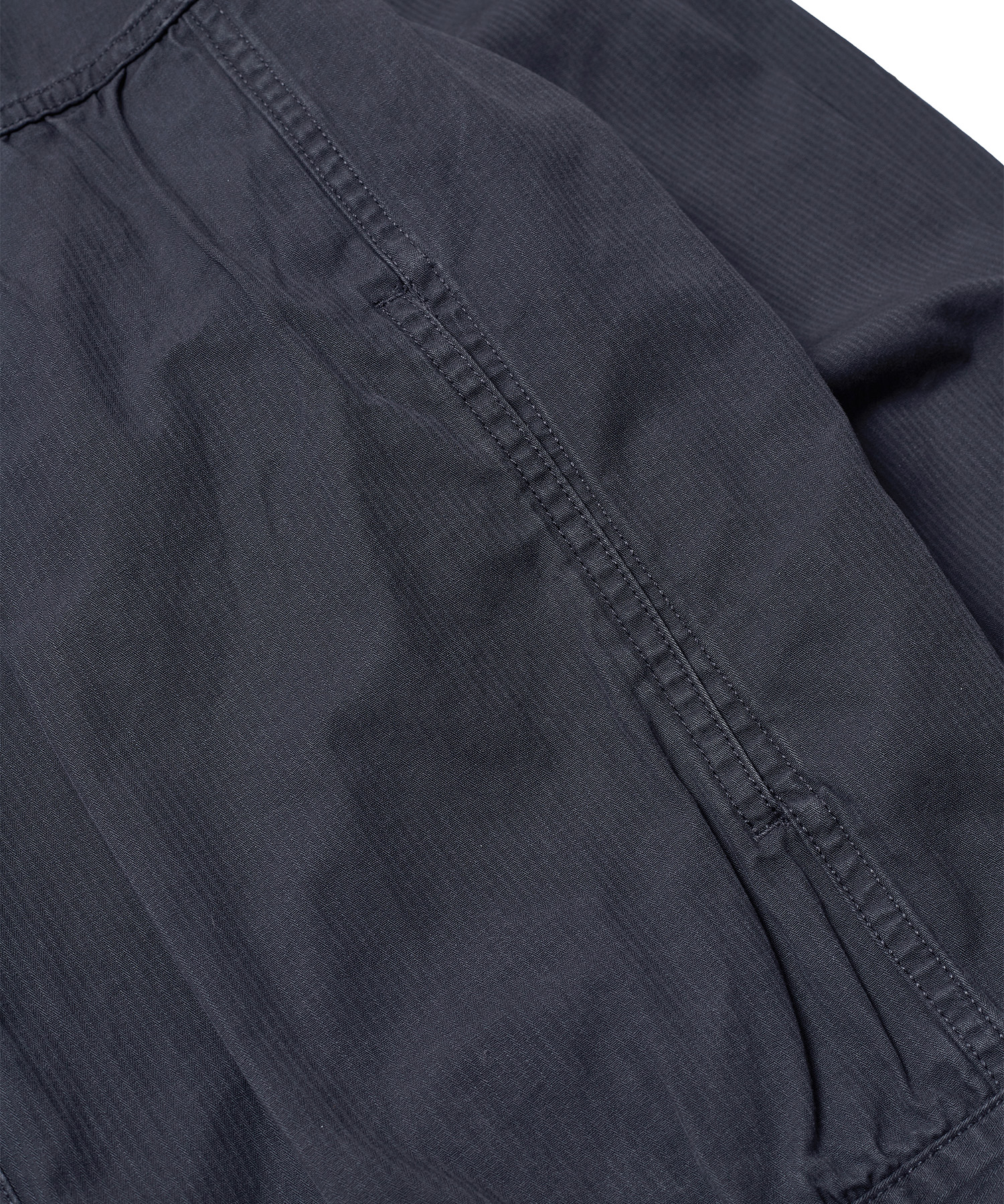 SHIRRING TRUCKER JACKET (DARK NAVY)